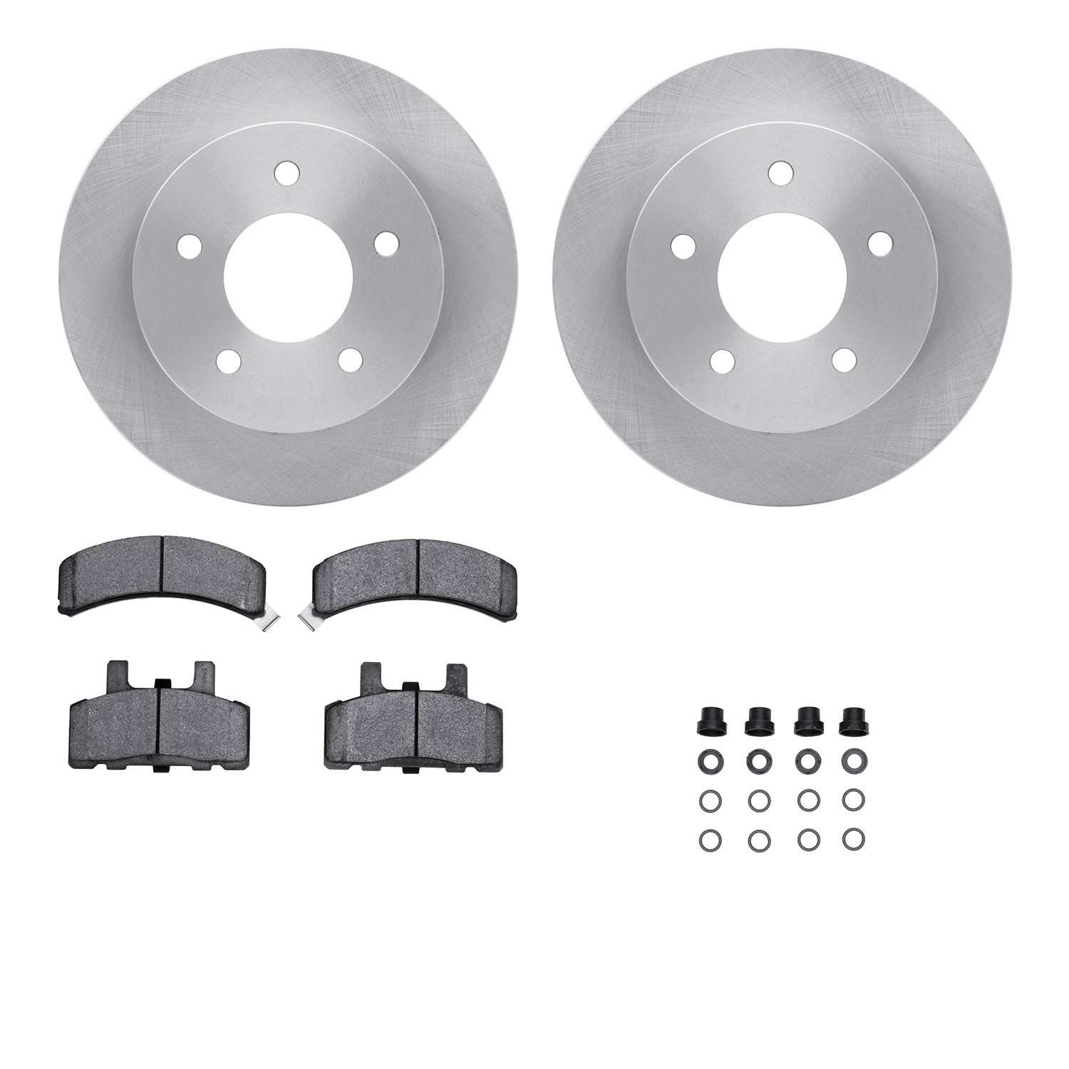 DFC Brake Rotor- HD Brake Pad - Hardware