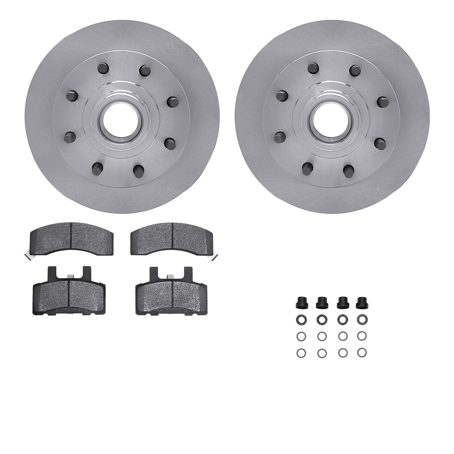 DFC Brake Rotor- HD Brake Pad - Hardware