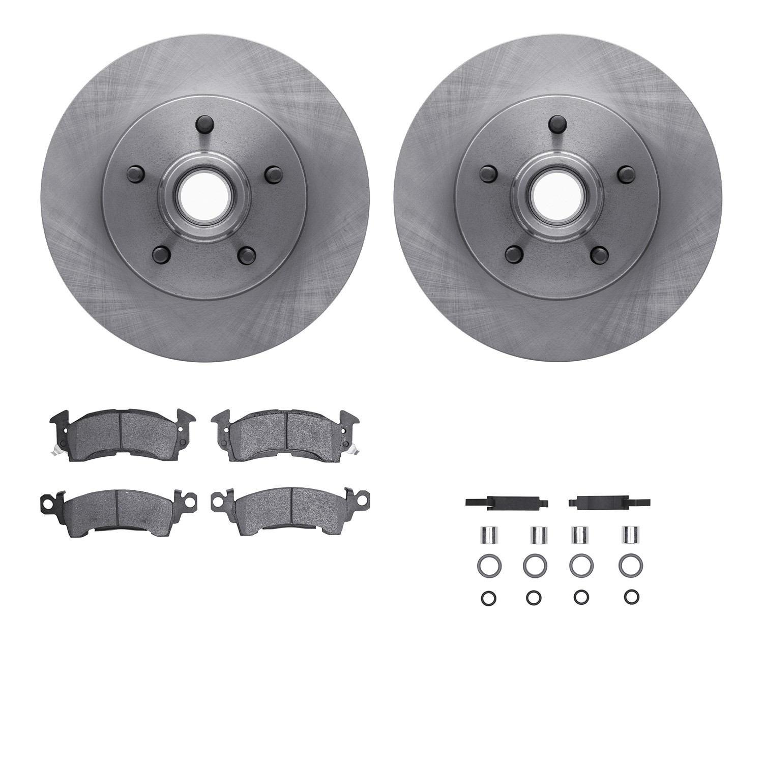 DFC Brake Rotor- HD Brake Pad - Hardware