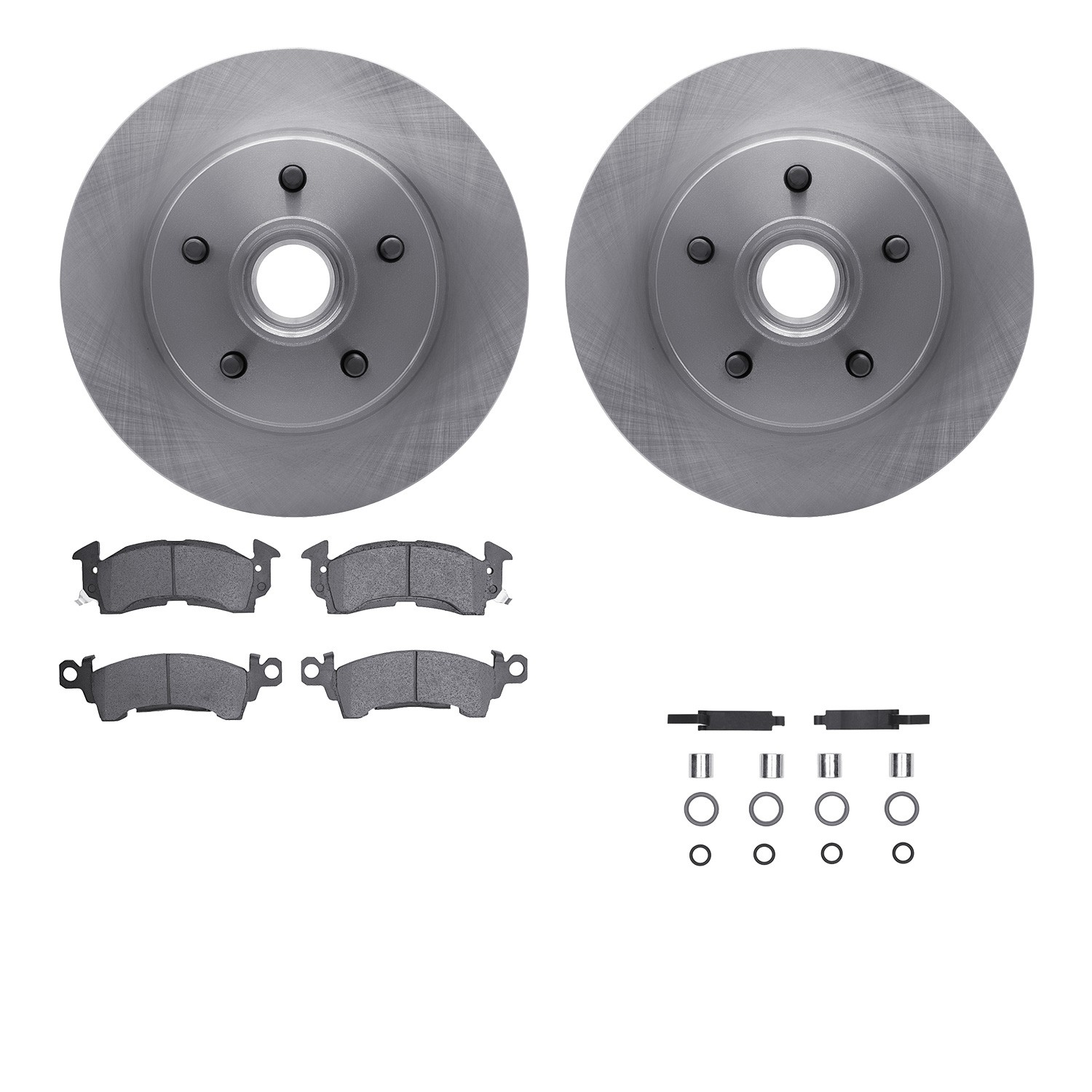DFC Brake Rotor- HD Brake Pad - Hardware