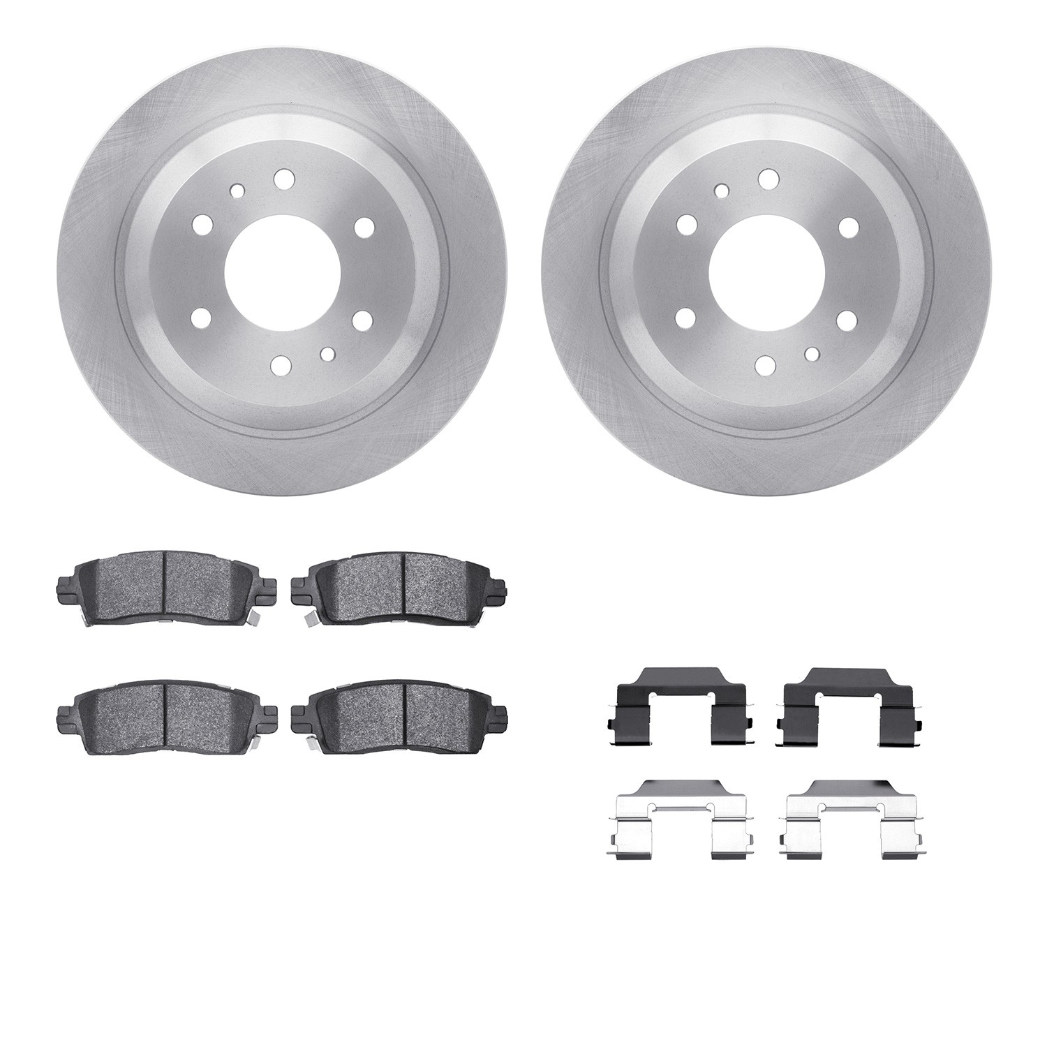 DFC Brake Rotor- HD Brake Pad - Hardware