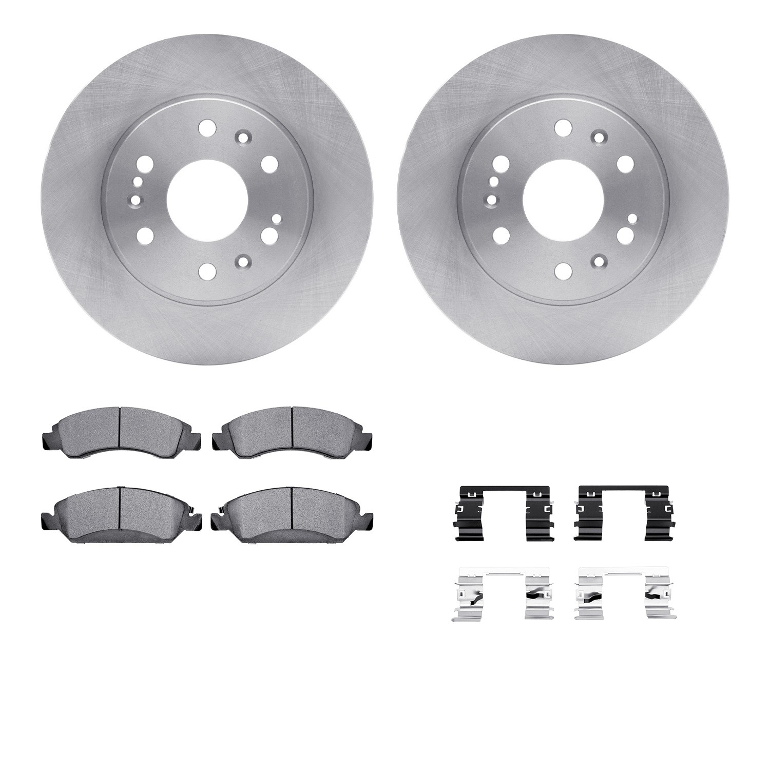 DFC Brake Rotor- HD Brake Pad - Hardware