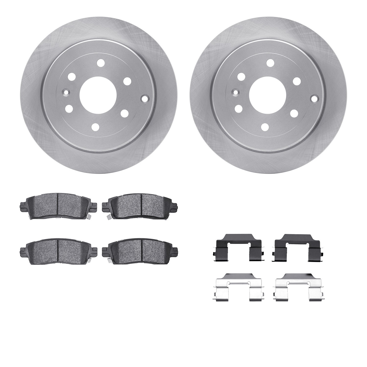 DFC Brake Rotor- HD Brake Pad - Hardware