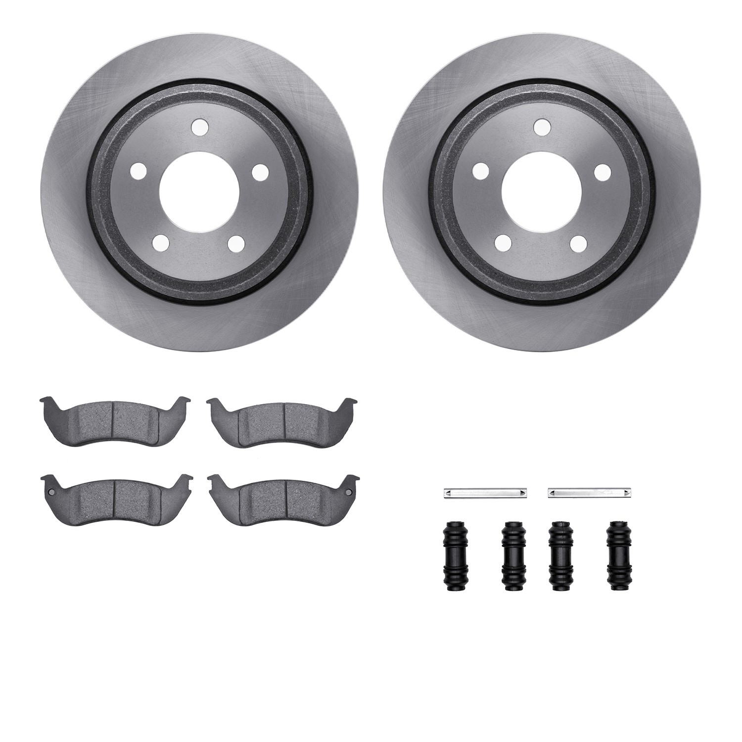 DFC Brake Rotor- HD Brake Pad - Hardware