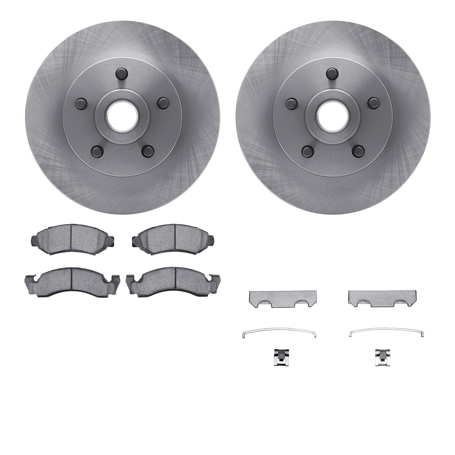 DFC Brake Rotor- HD Brake Pad - Hardware
