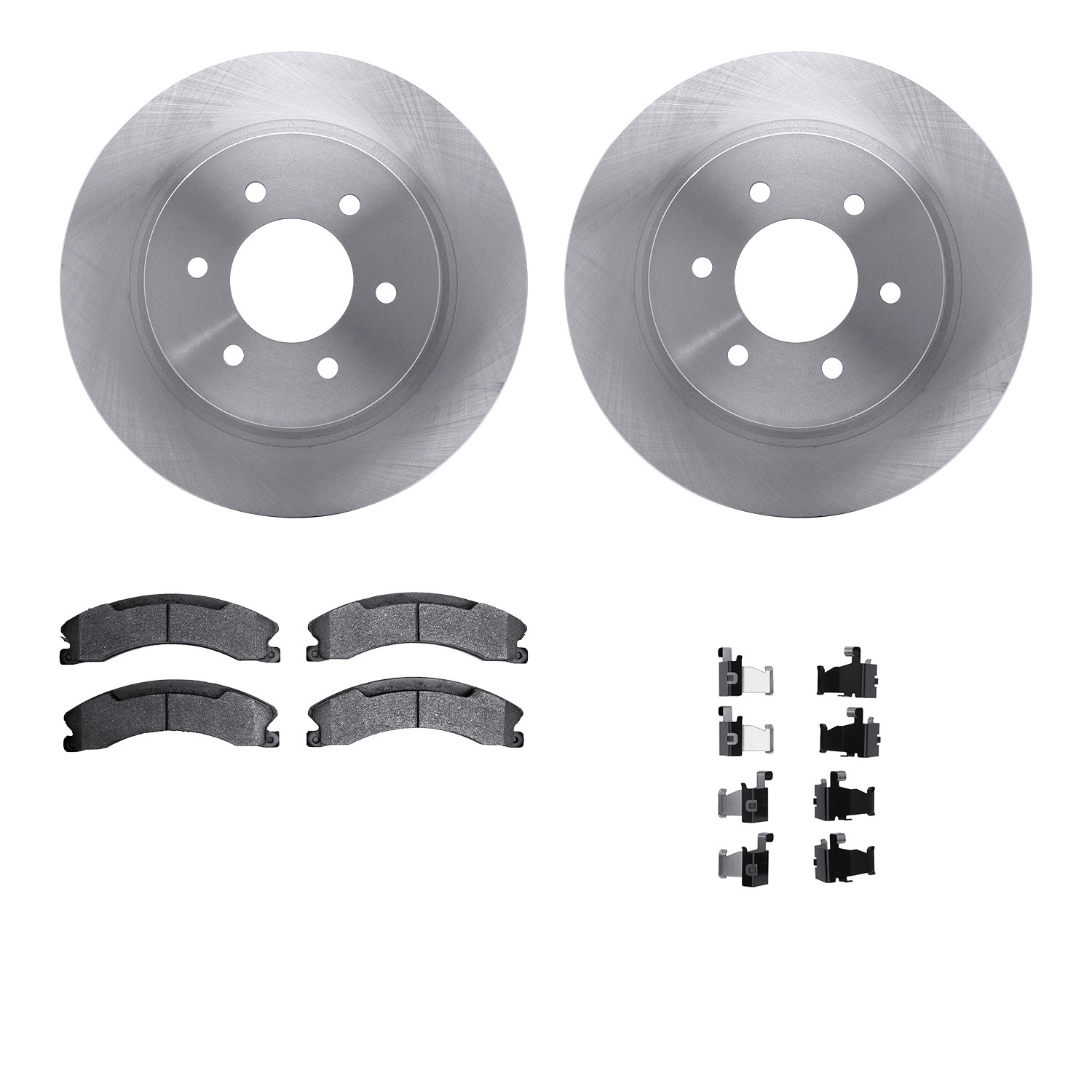 DFC Brake Rotor- HD Brake Pad - Hardware