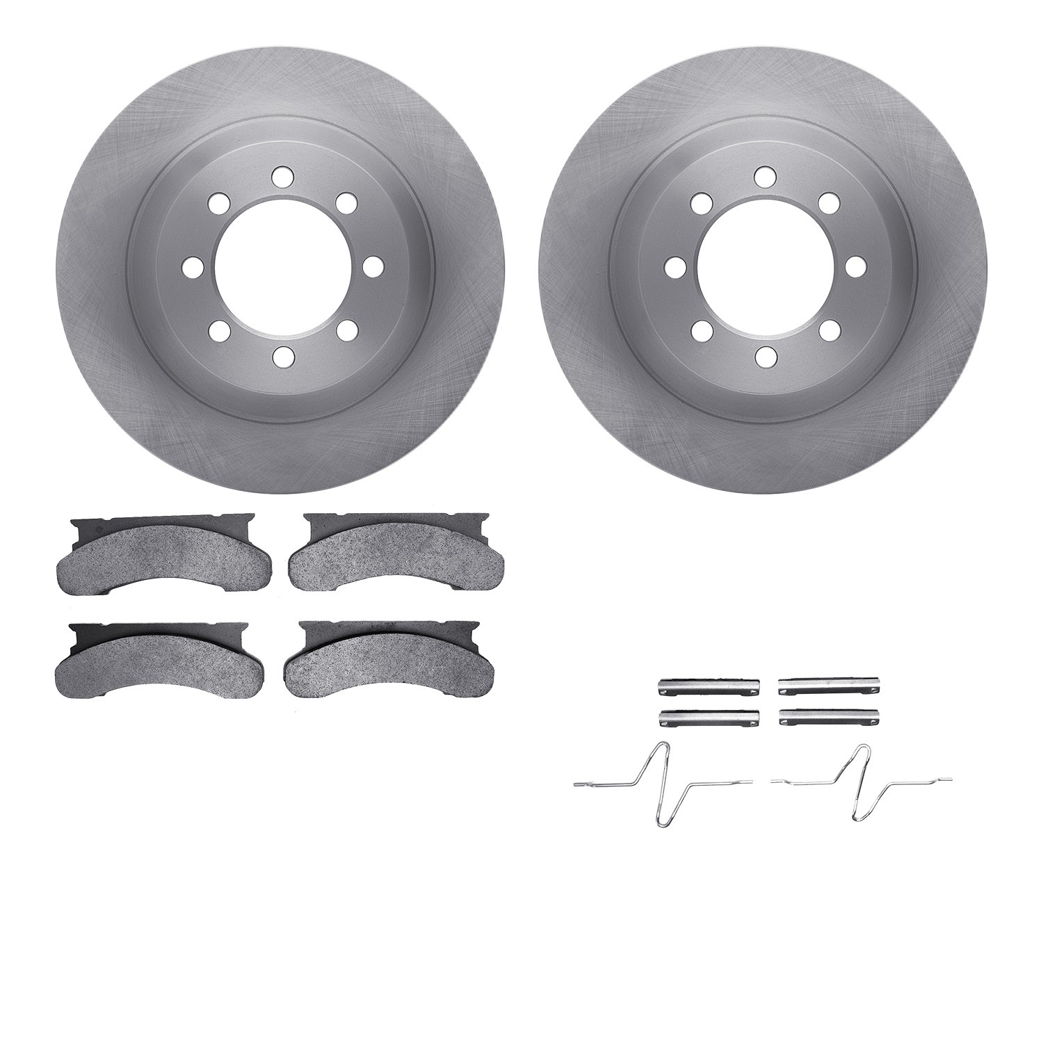 DFC Brake Rotor- HD Brake Pad - Hardware