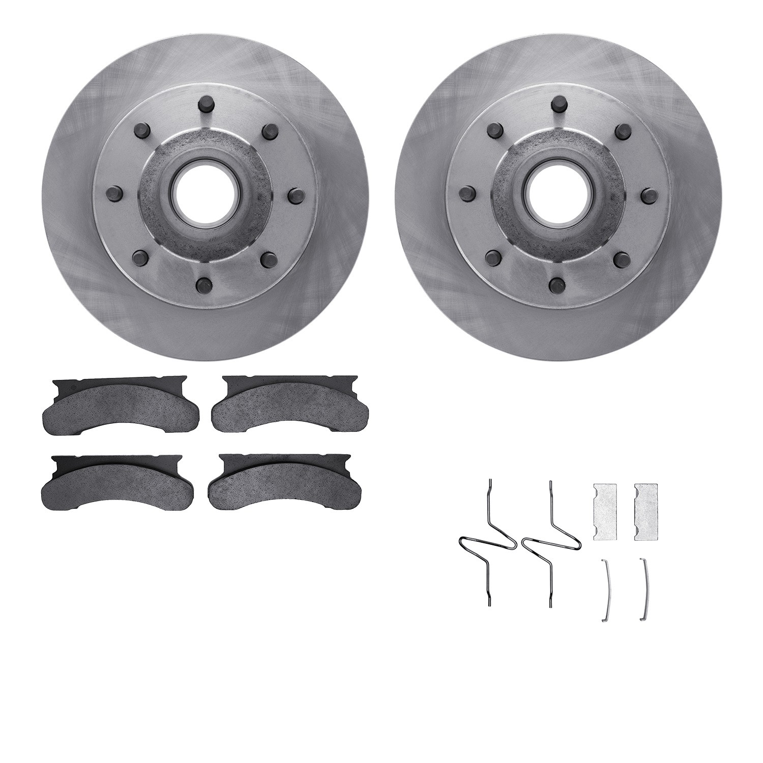 DFC Brake Rotor- HD Brake Pad - Hardware