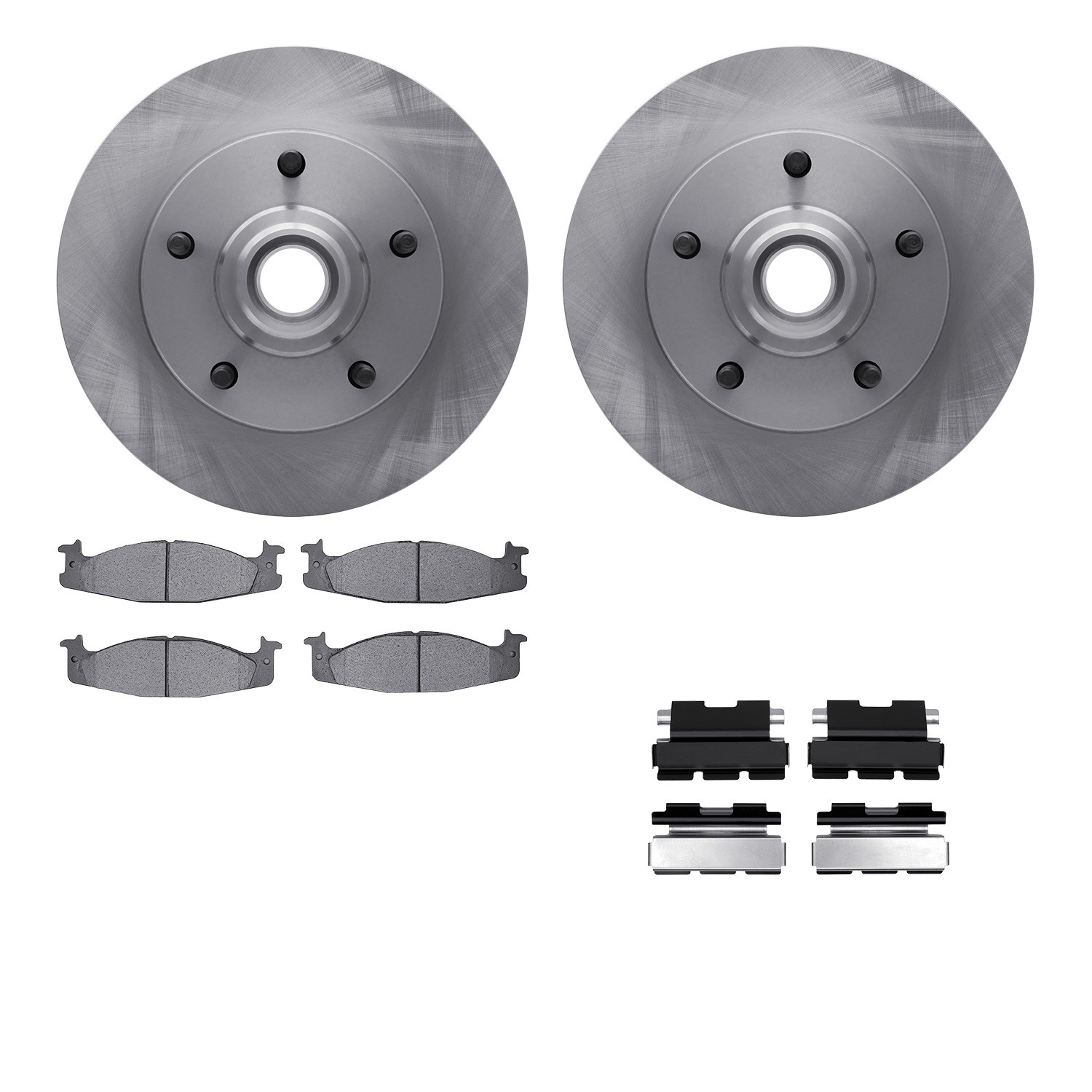 DFC Brake Rotor- HD Brake Pad - Hardware