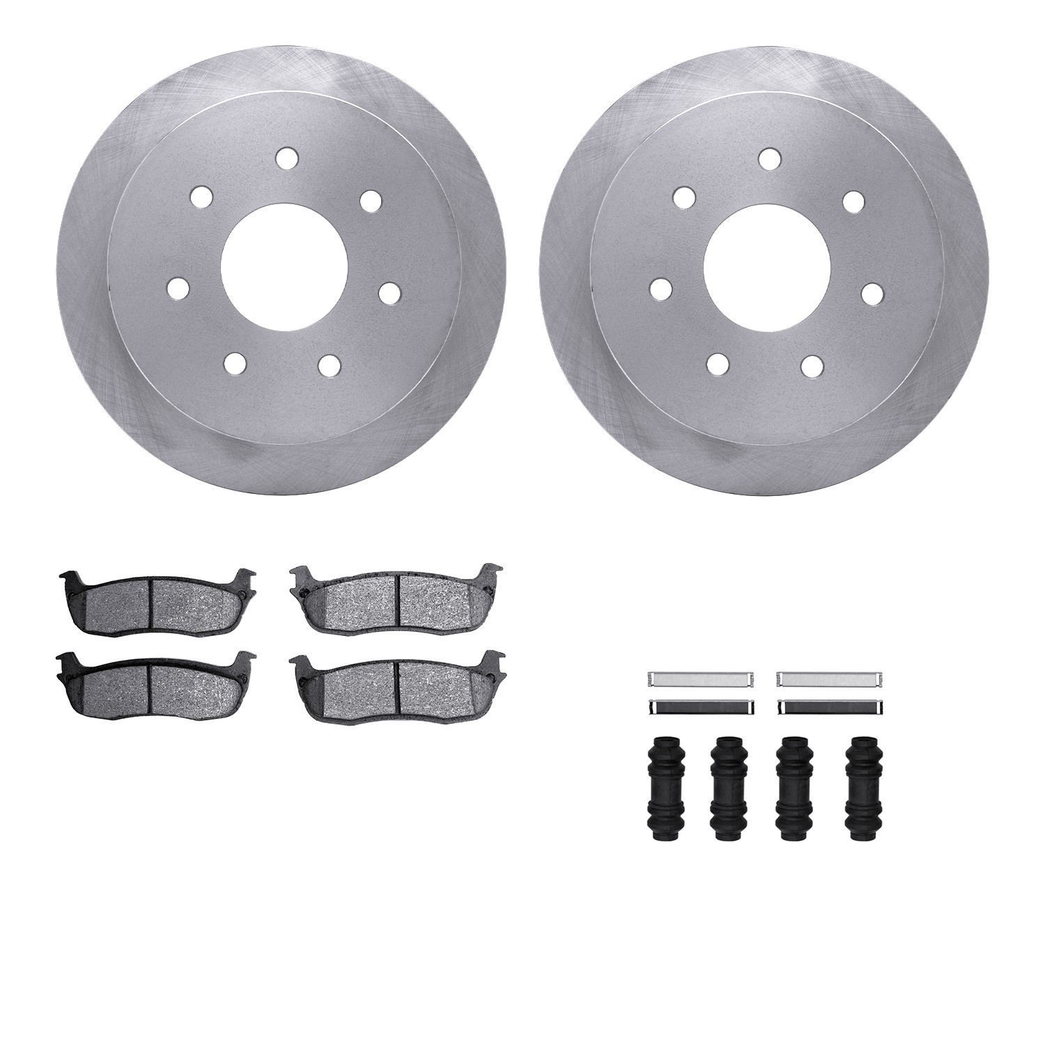 DFC Brake Rotor- HD Brake Pad - Hardware
