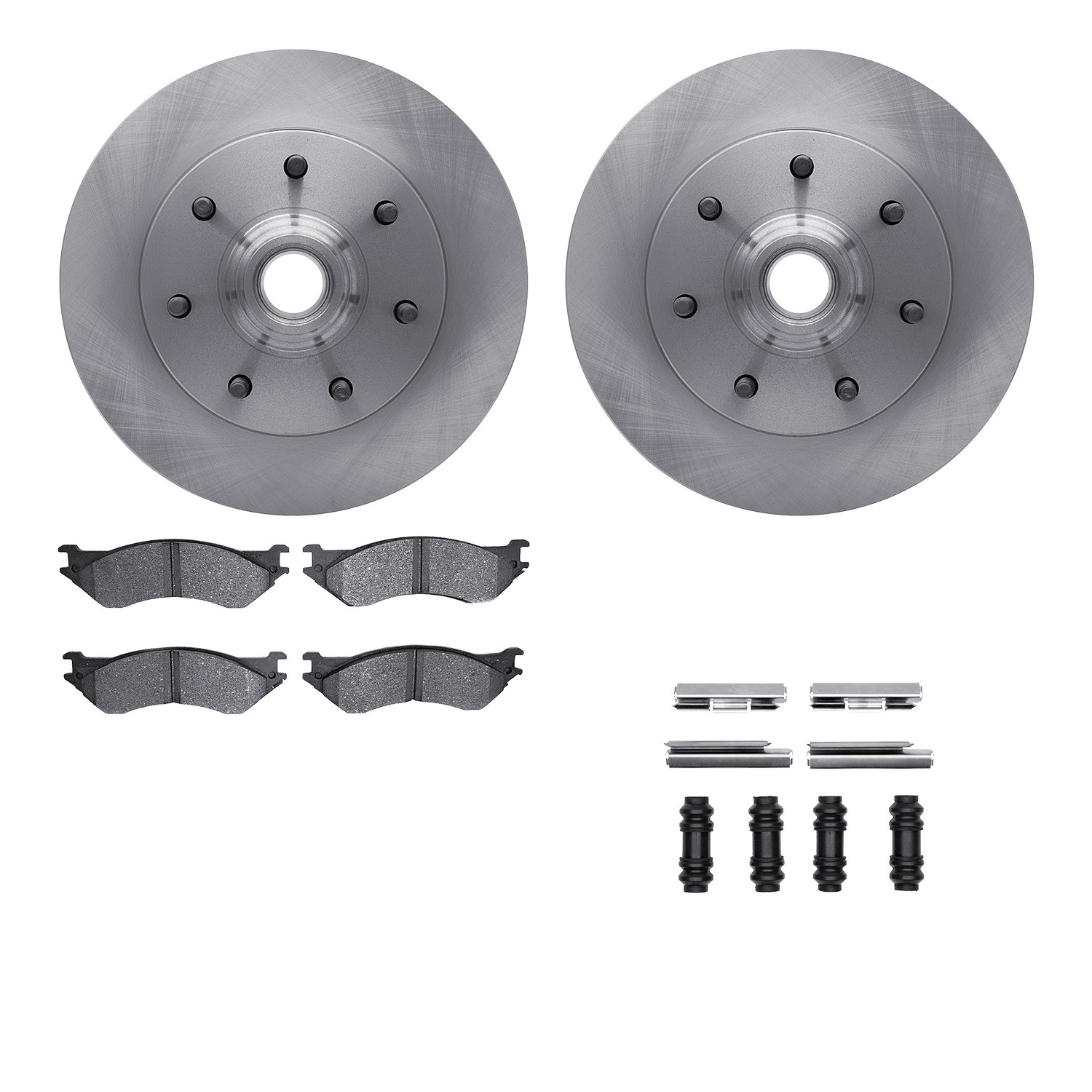DFC Brake Rotor- HD Brake Pad - Hardware