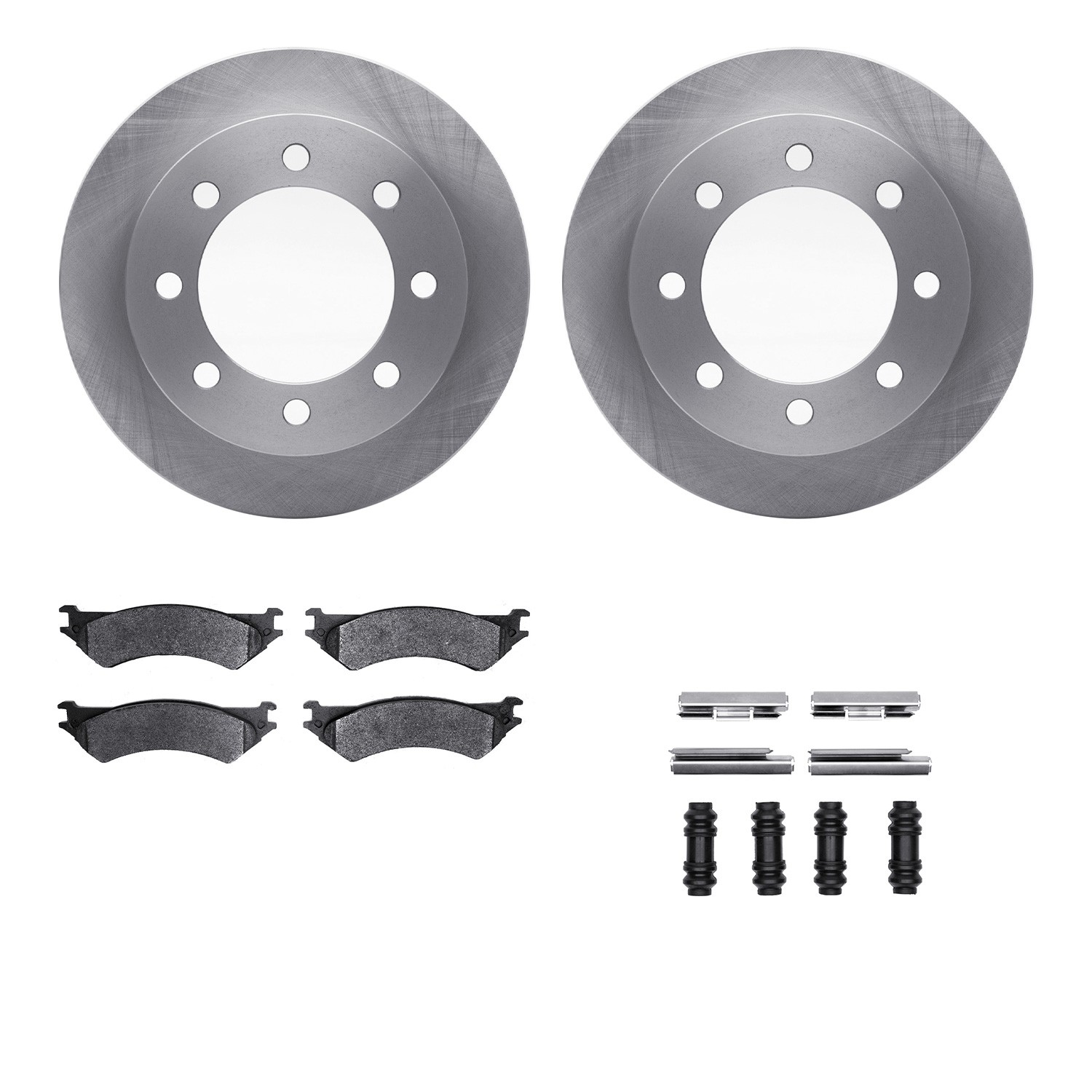 DFC Brake Rotor- HD Brake Pad - Hardware