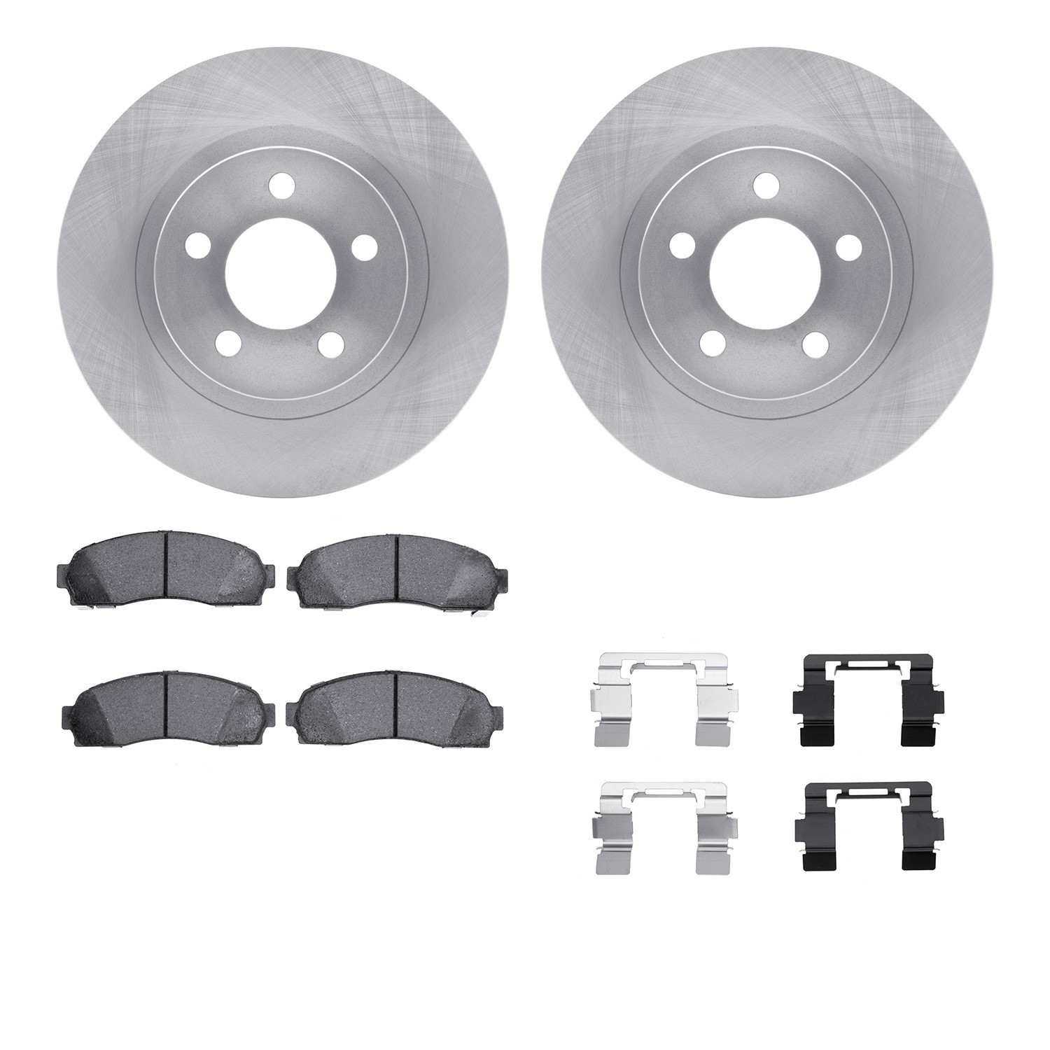 DFC Brake Rotor- HD Brake Pad - Hardware