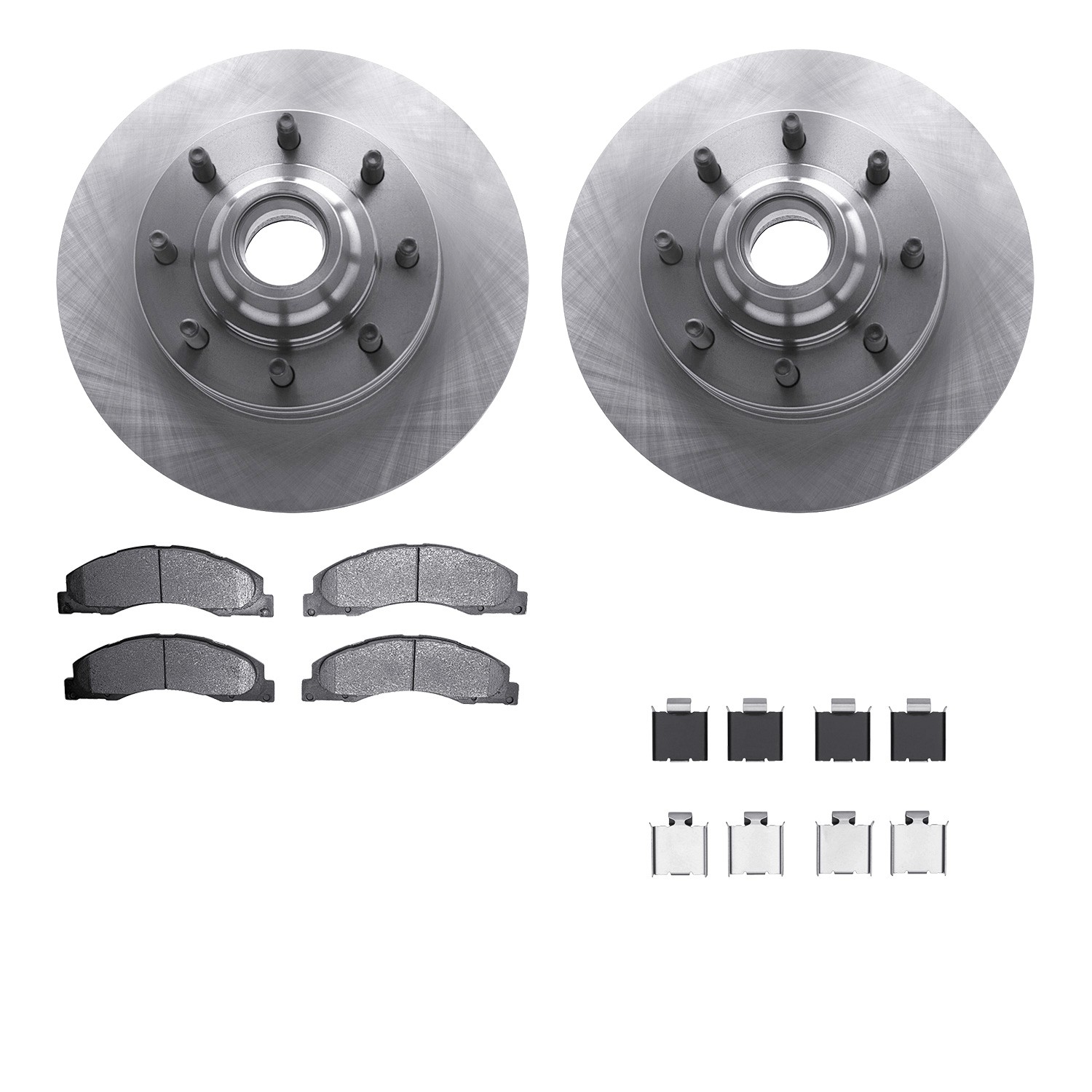 DFC Brake Rotor- HD Brake Pad - Hardware