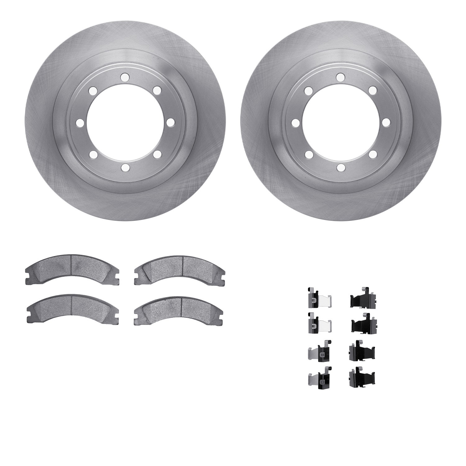 DFC Brake Rotor- HD Brake Pad - Hardware