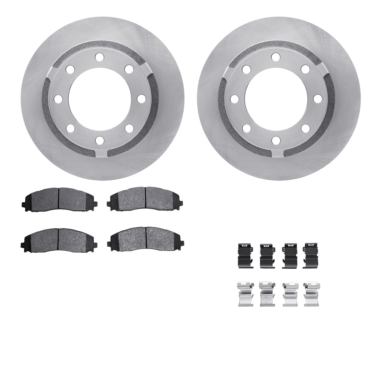 DFC Brake Rotor- HD Brake Pad - Hardware