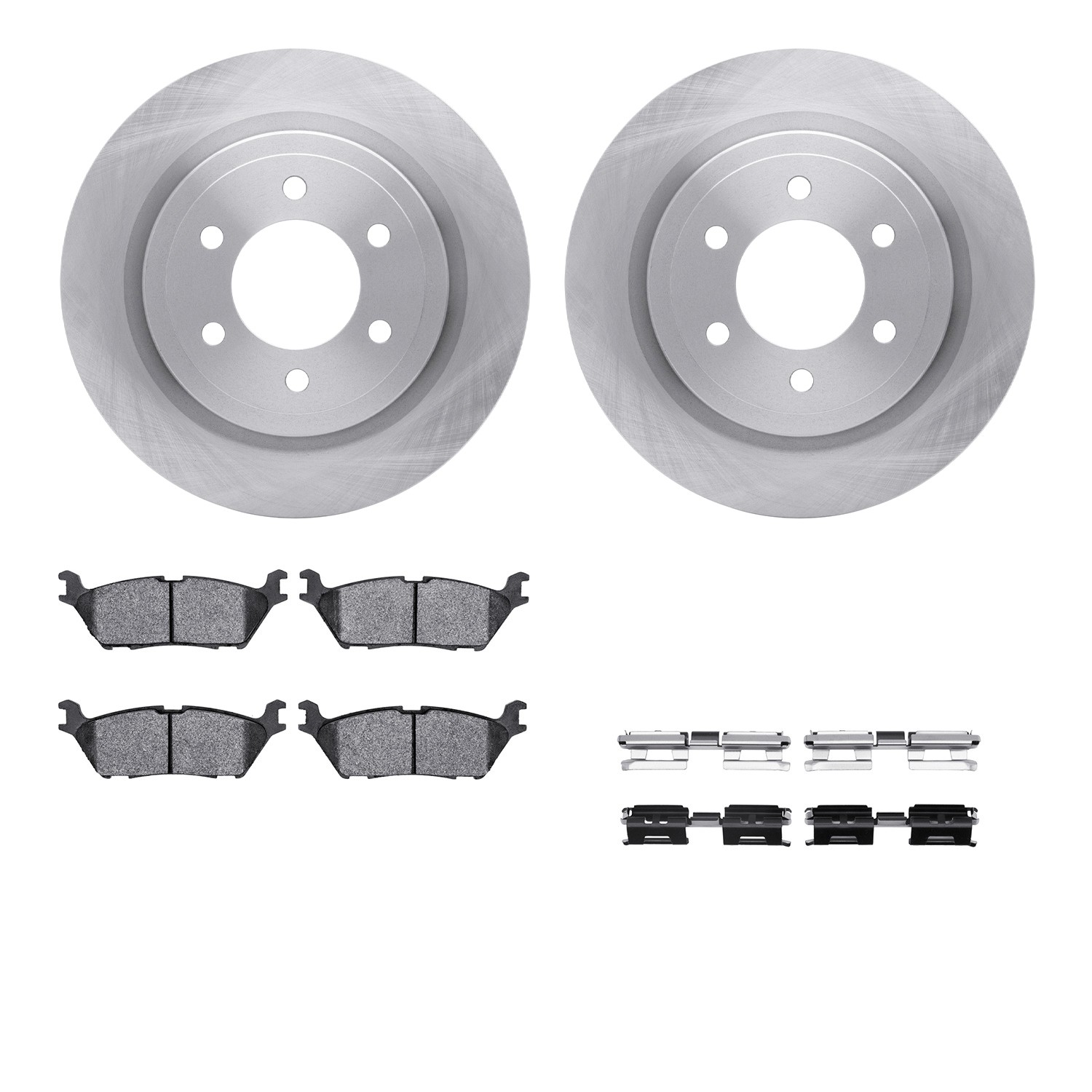DFC Brake Rotor- HD Brake Pad - Hardware