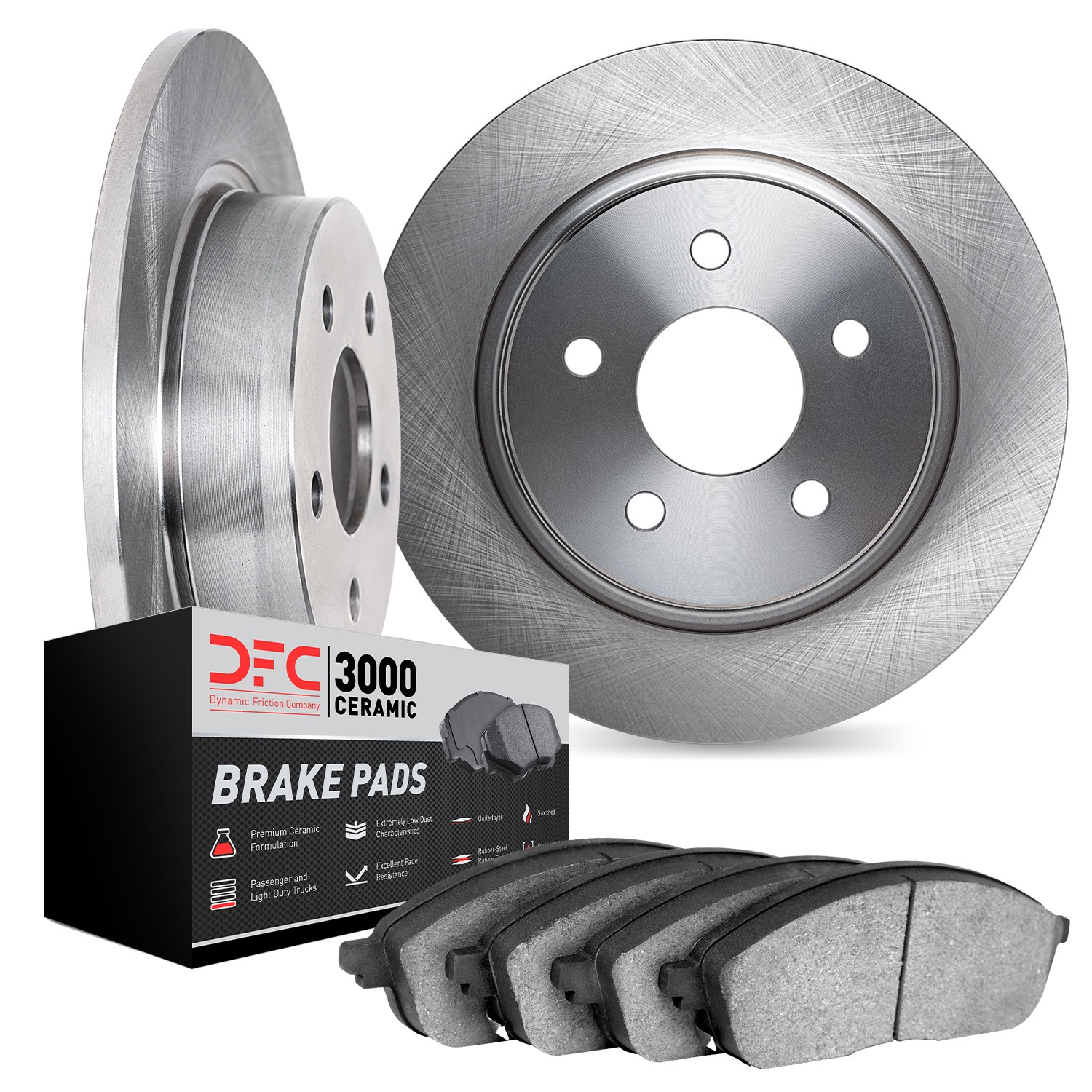 600ROTORS + 3000 CERAMIC PADS