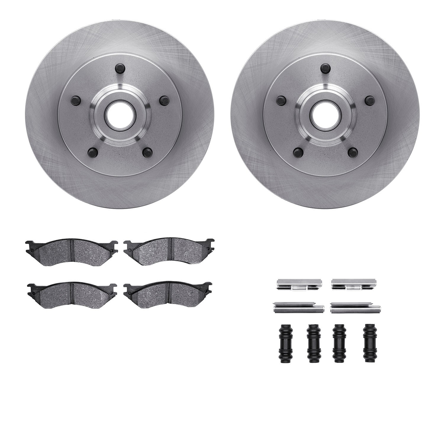 DFC Brake Rotor- HD Brake Pad - Hardware