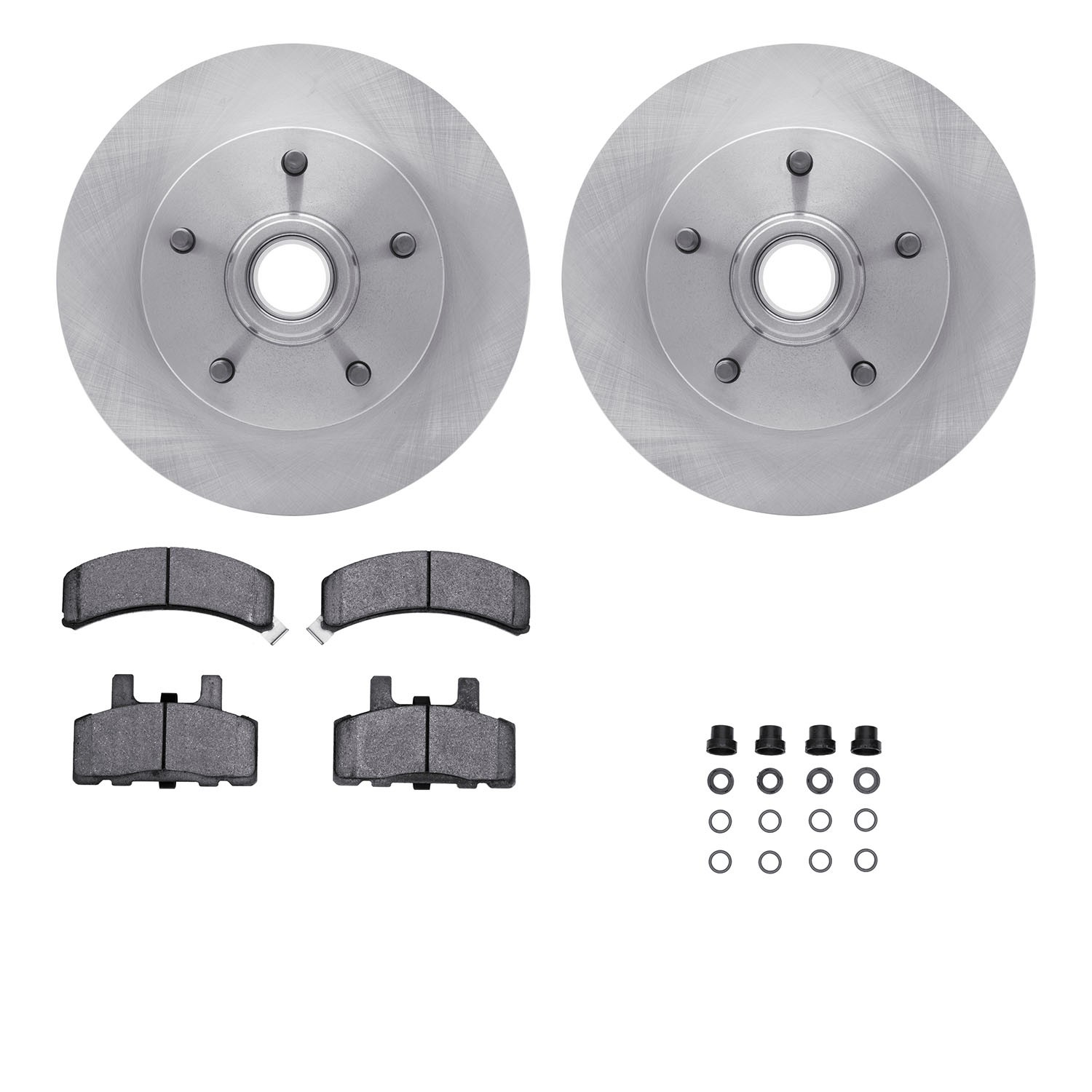 DFC Brake Rotor- HD Brake Pad - Hardware