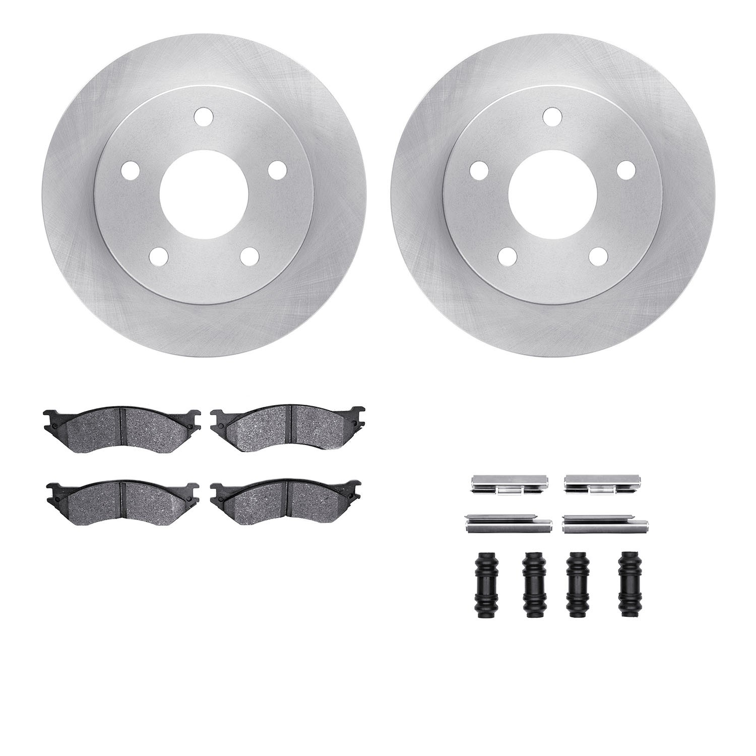 DFC Brake Rotor- HD Brake Pad - Hardware