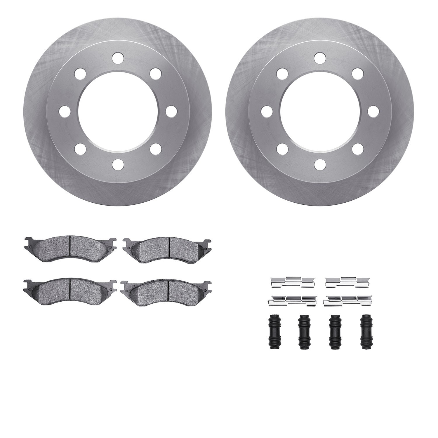 DFC Brake Rotor- HD Brake Pad - Hardware