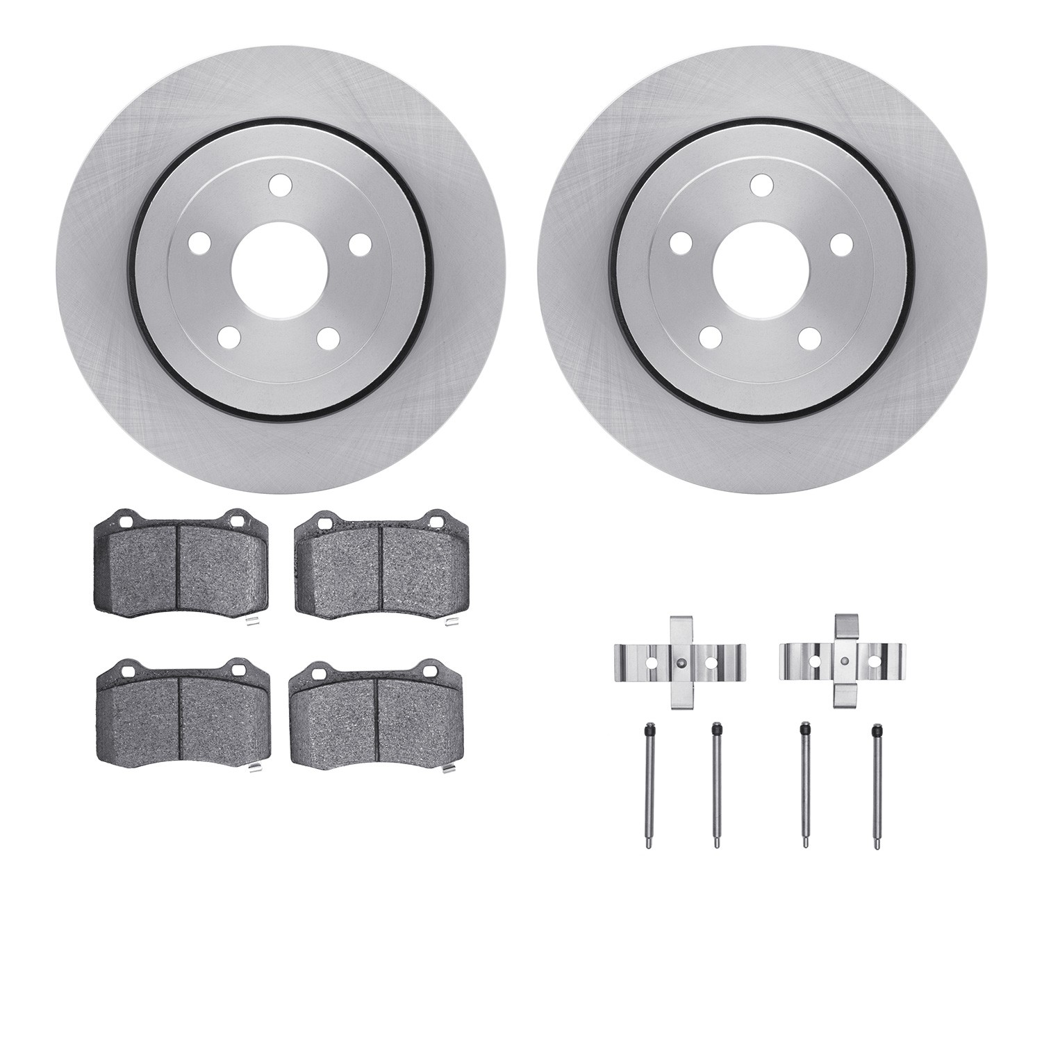 DFC Brake Rotor- HD Brake Pad - Hardware