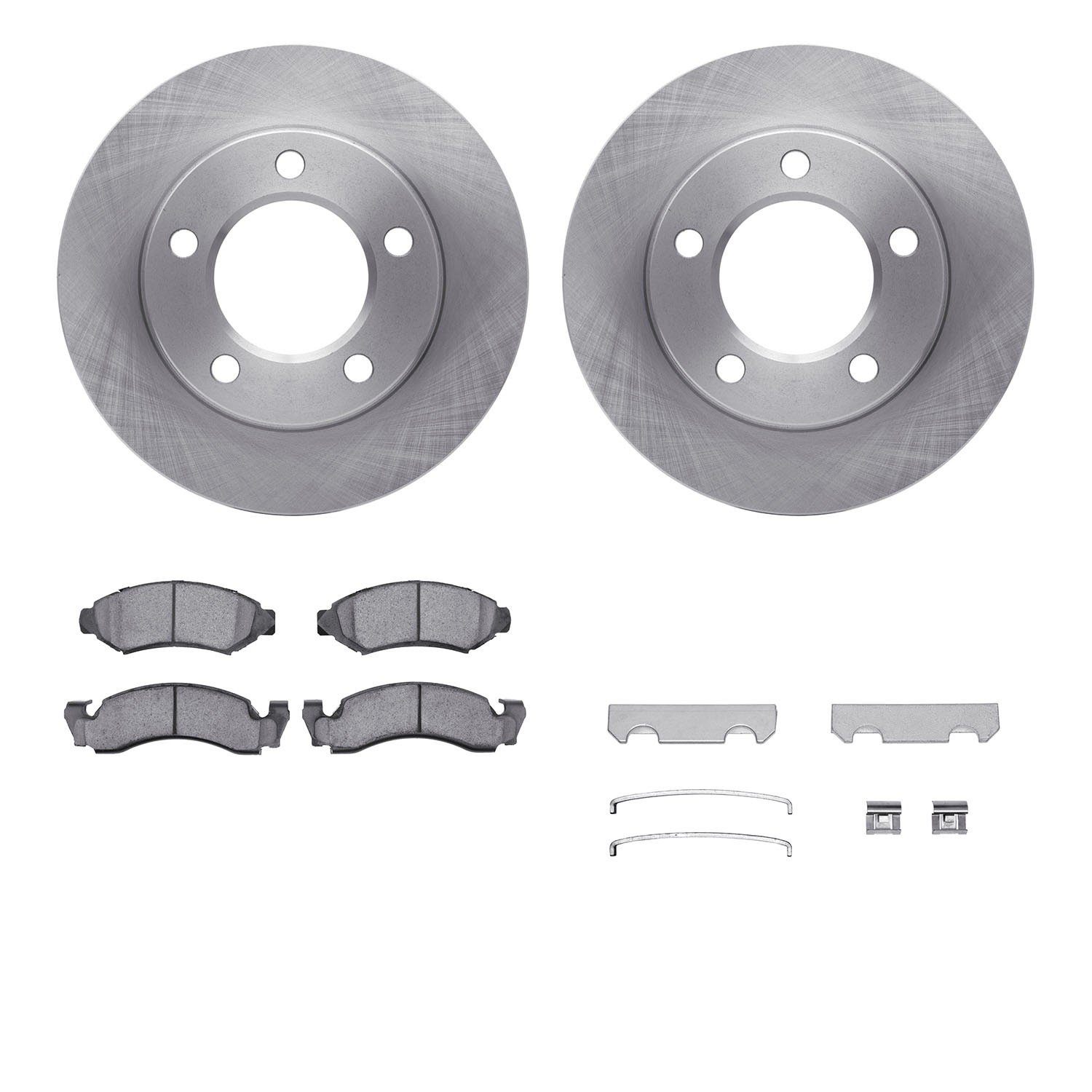 DFC Brake Rotor- HD Brake Pad - Hardware