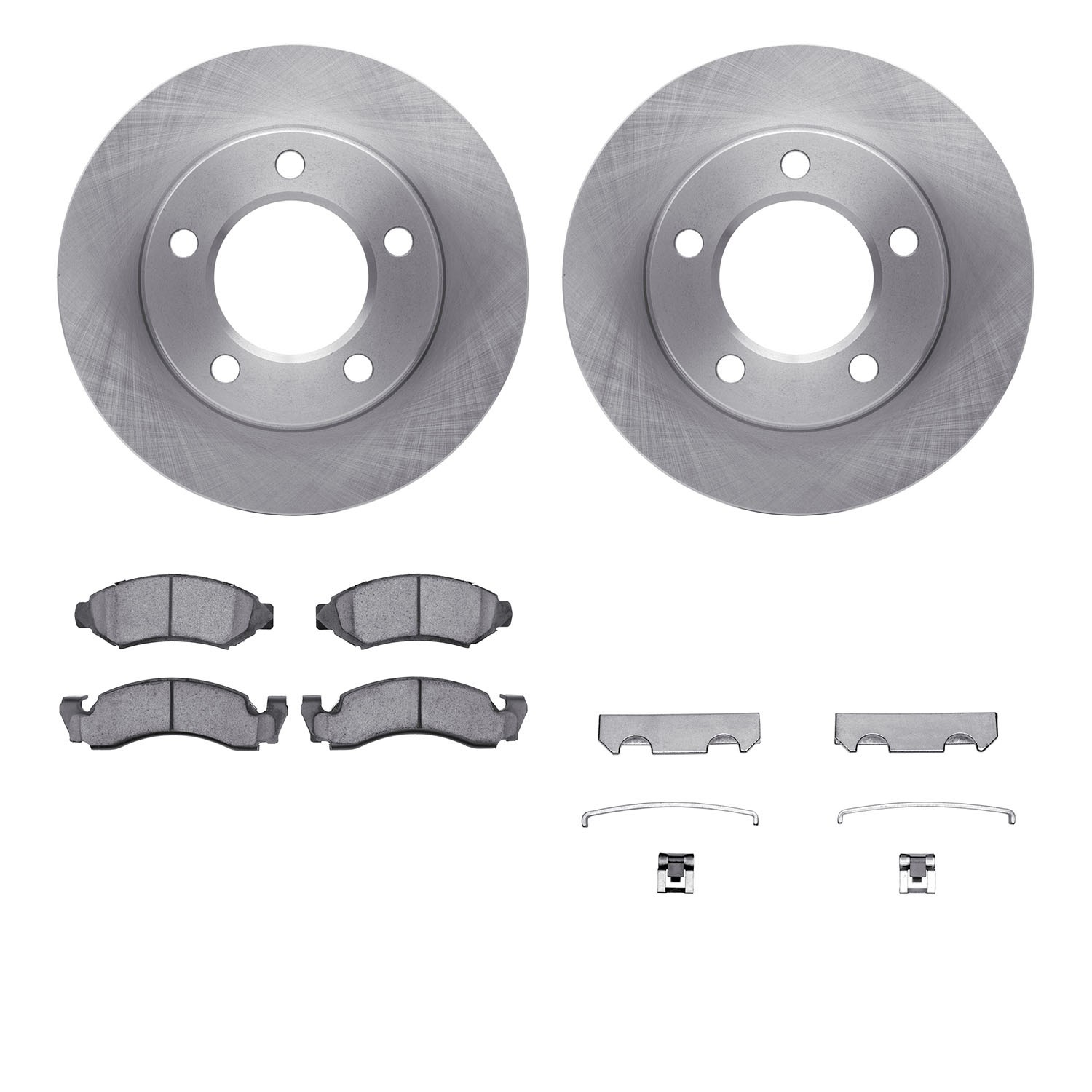 DFC Brake Rotor- HD Brake Pad - Hardware