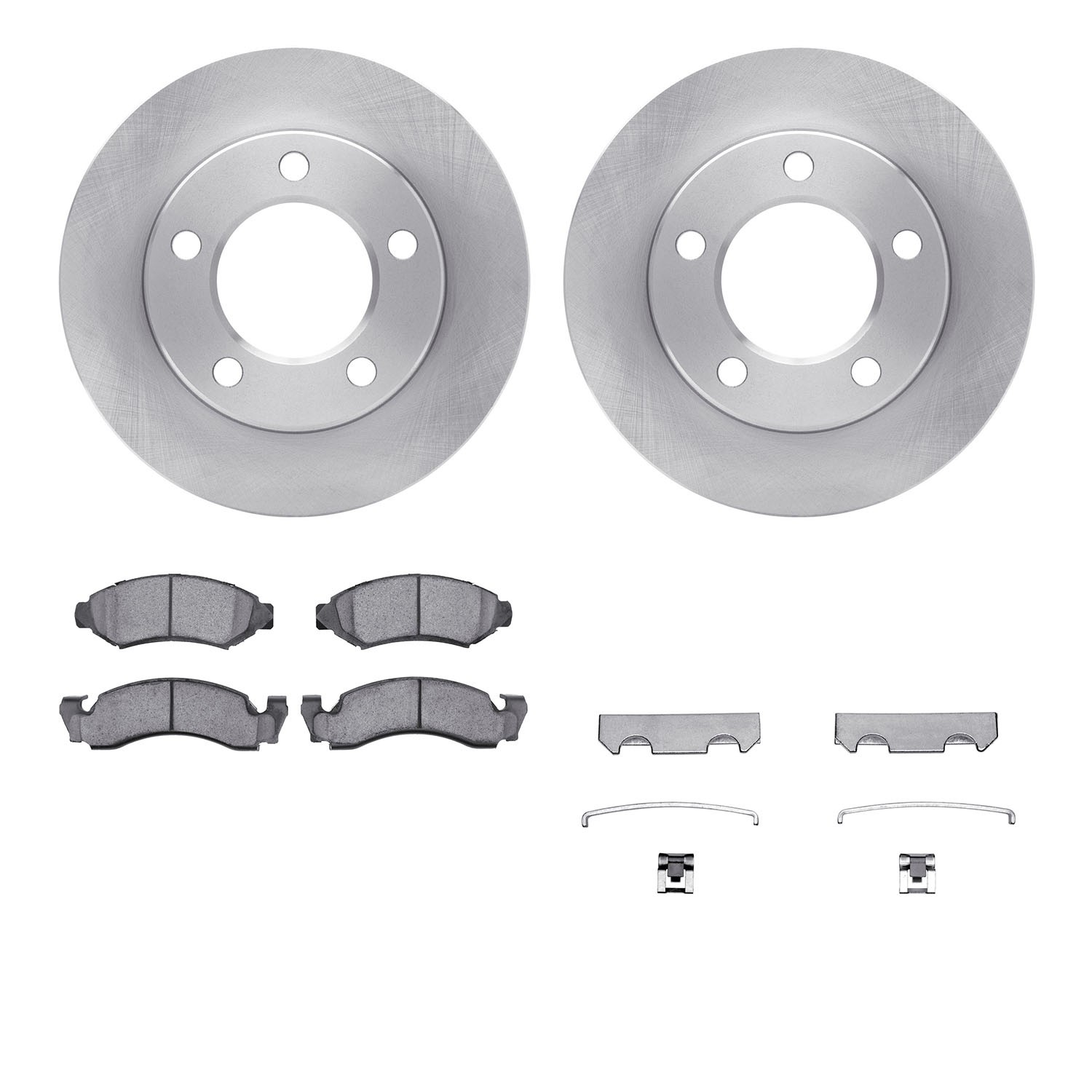 DFC Brake Rotor- HD Brake Pad - Hardware