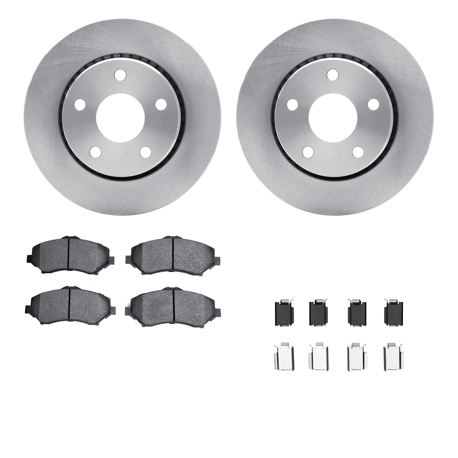 DFC Brake Rotor- HD Brake Pad - Hardware