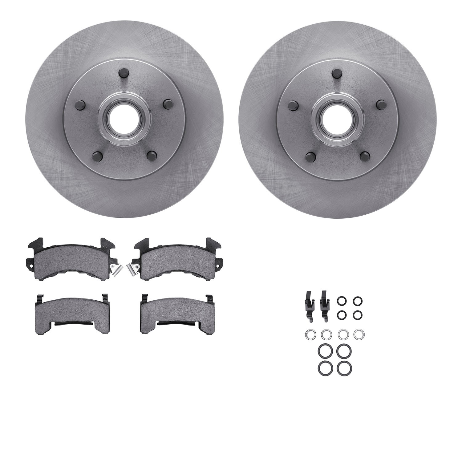 DFC Brake Rotor- HD Brake Pad - Hardware