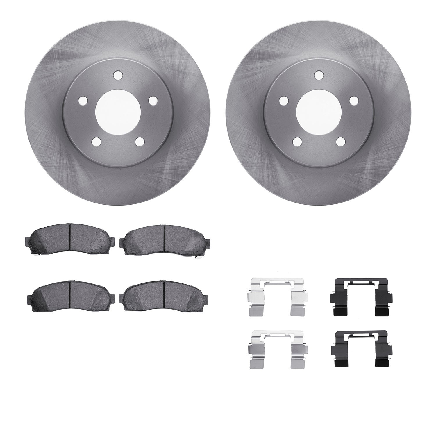 DFC Brake Rotor- HD Brake Pad - Hardware