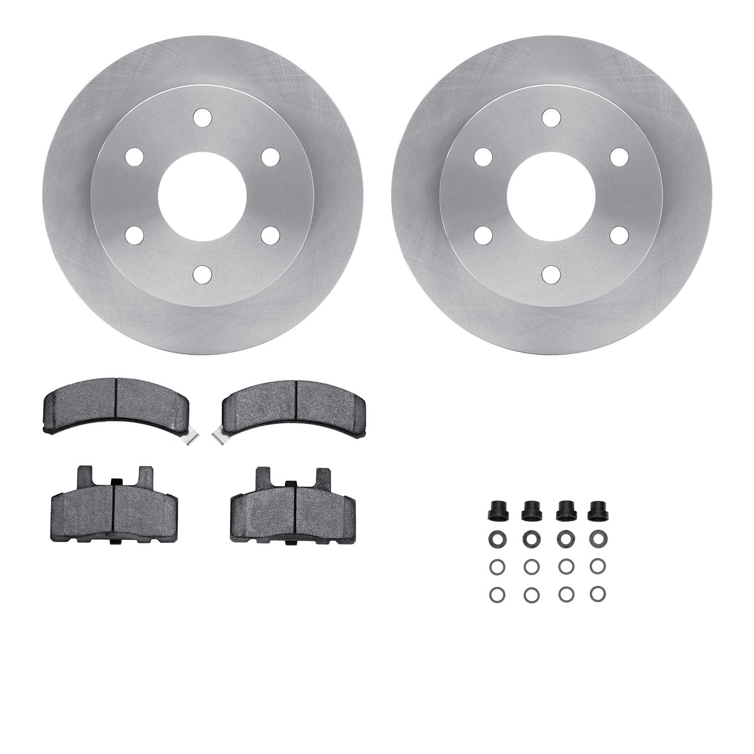 DFC Brake Rotor- HD Brake Pad - Hardware