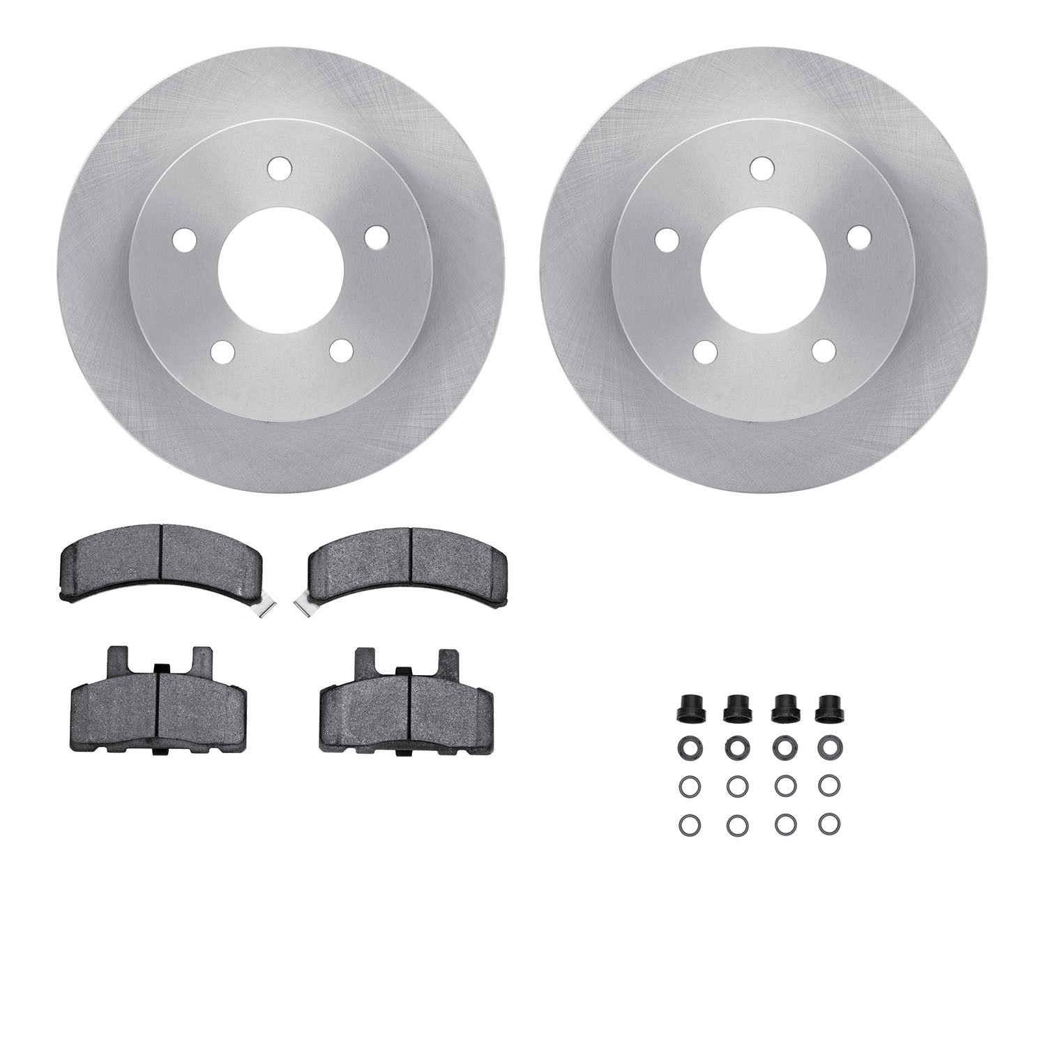 DFC Brake Rotor- HD Brake Pad - Hardware