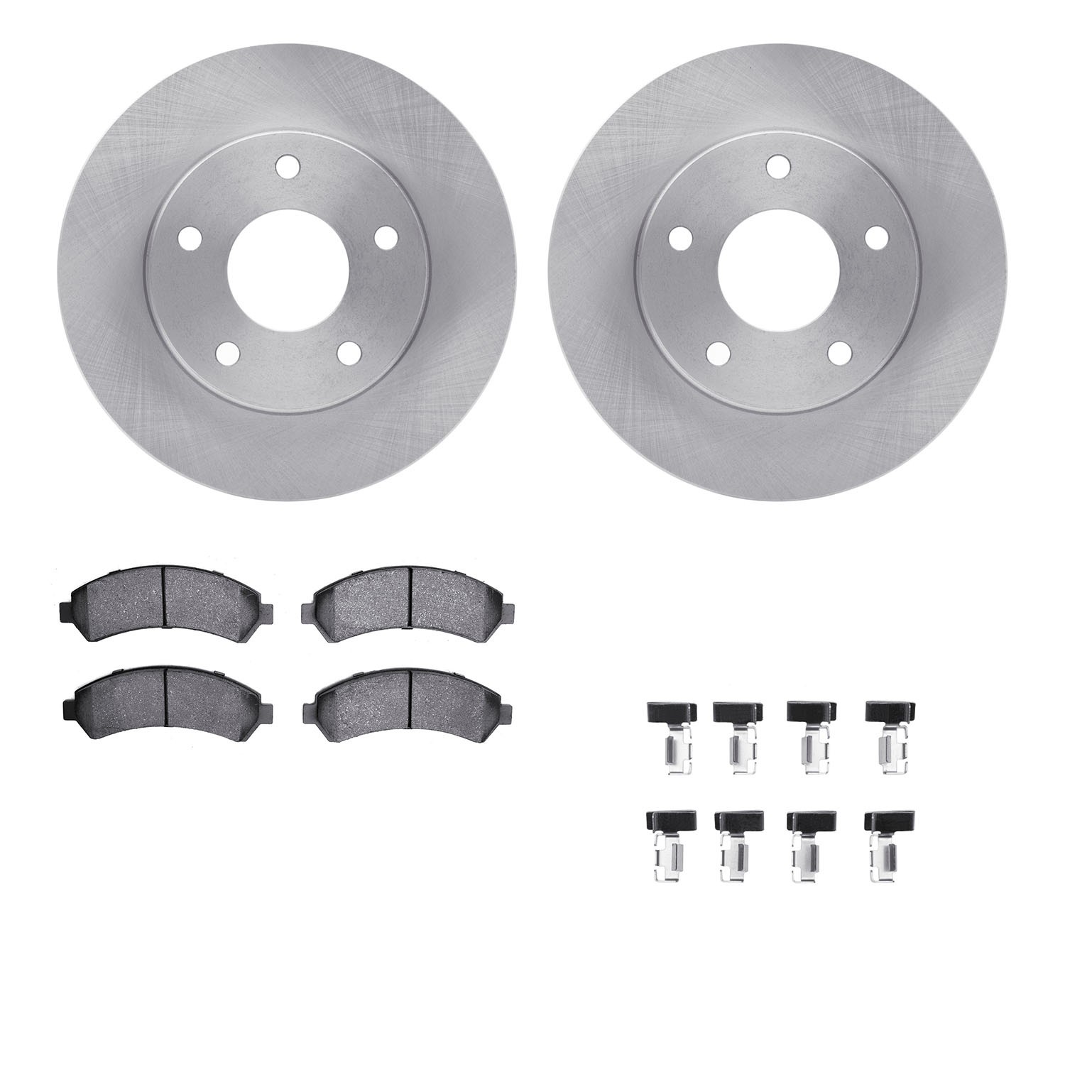 DFC Brake Rotor- HD Brake Pad - Hardware