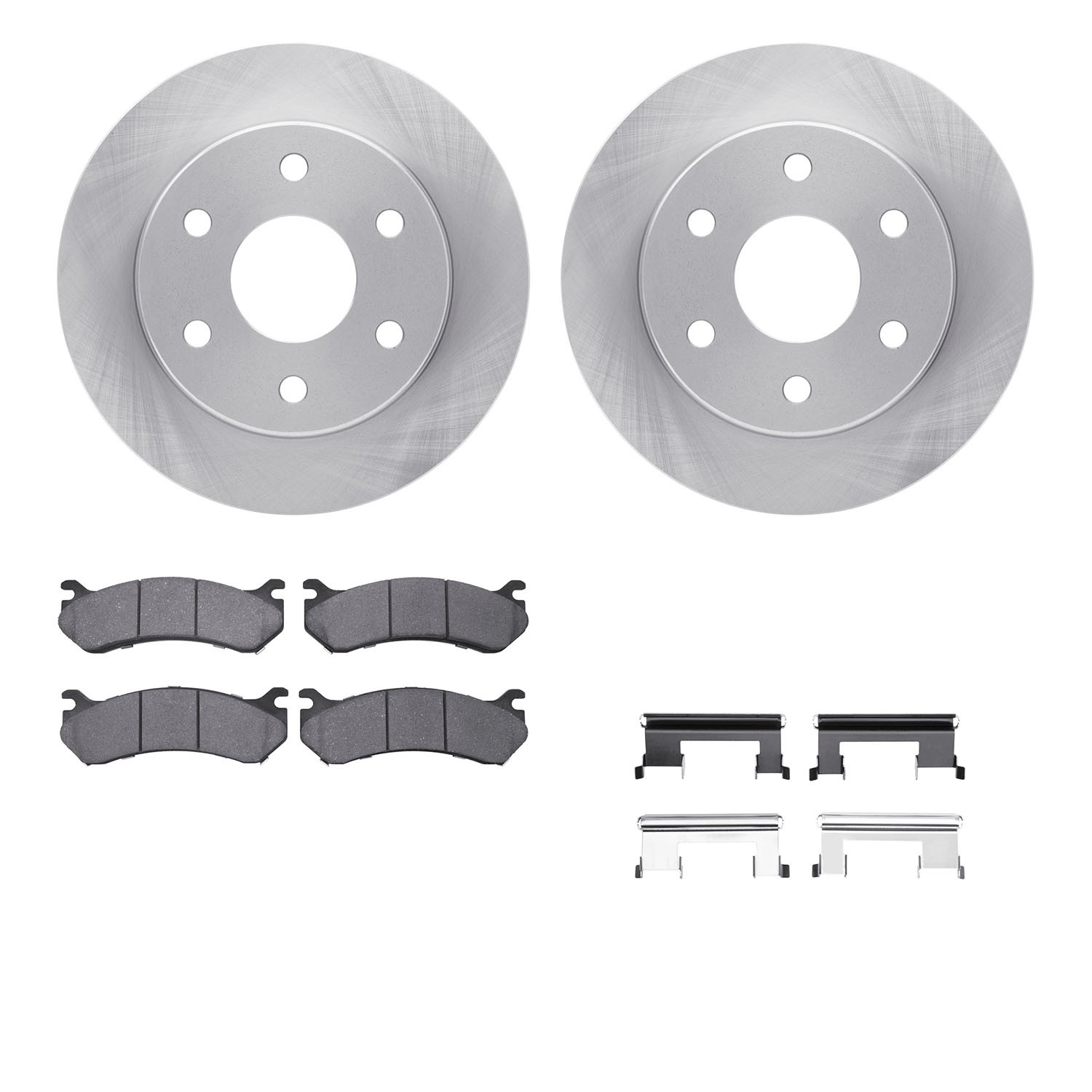 DFC Brake Rotor- HD Brake Pad - Hardware