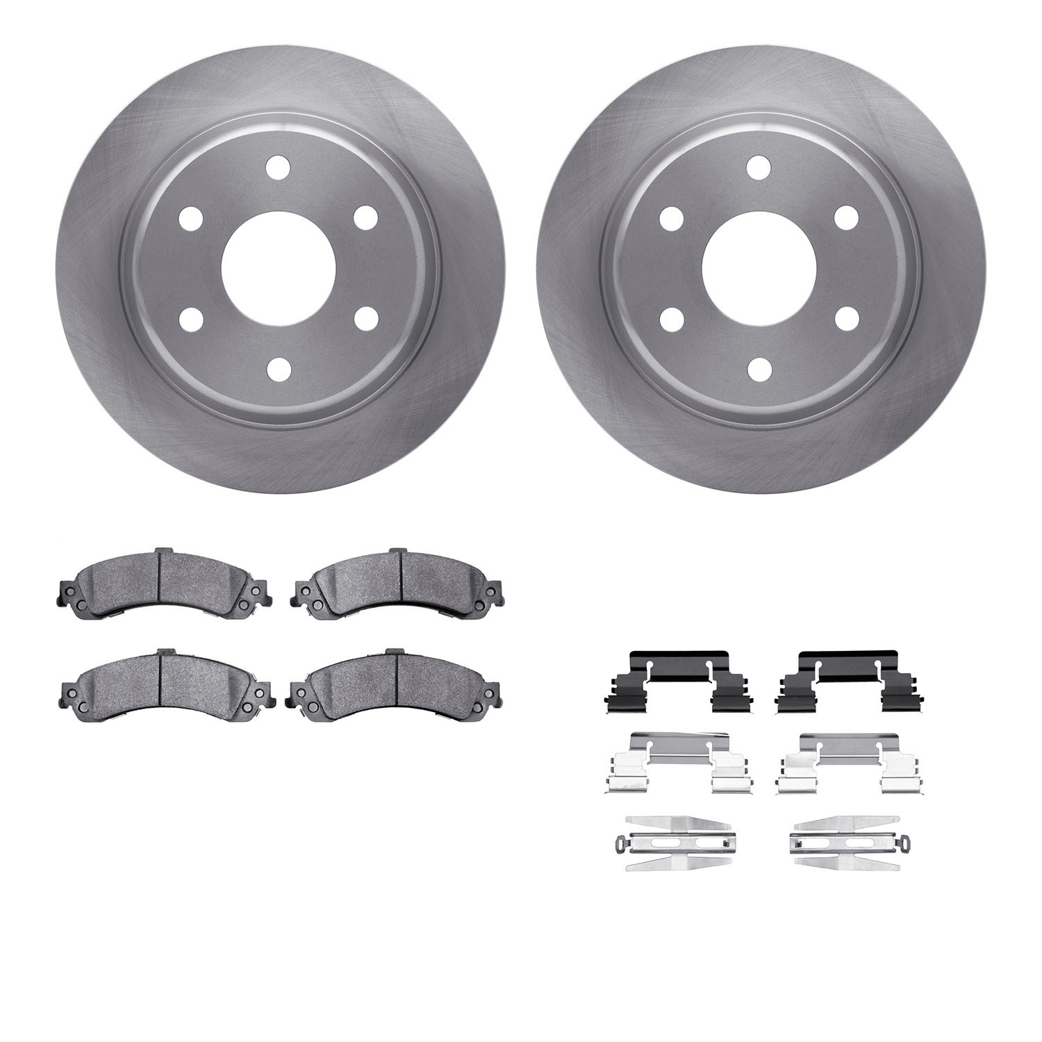 DFC Brake Rotor- HD Brake Pad - Hardware