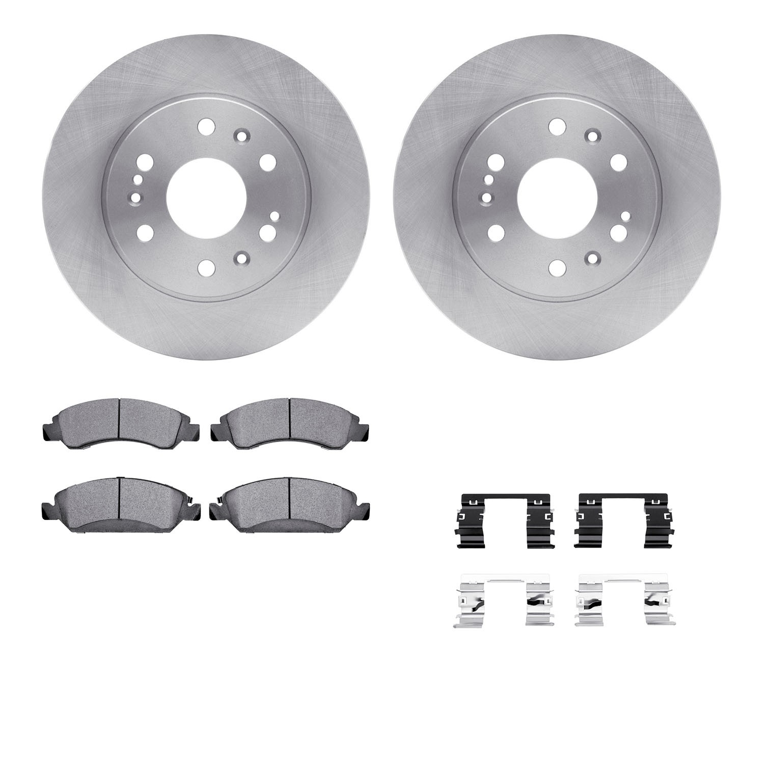 DFC Brake Rotor- HD Brake Pad - Hardware