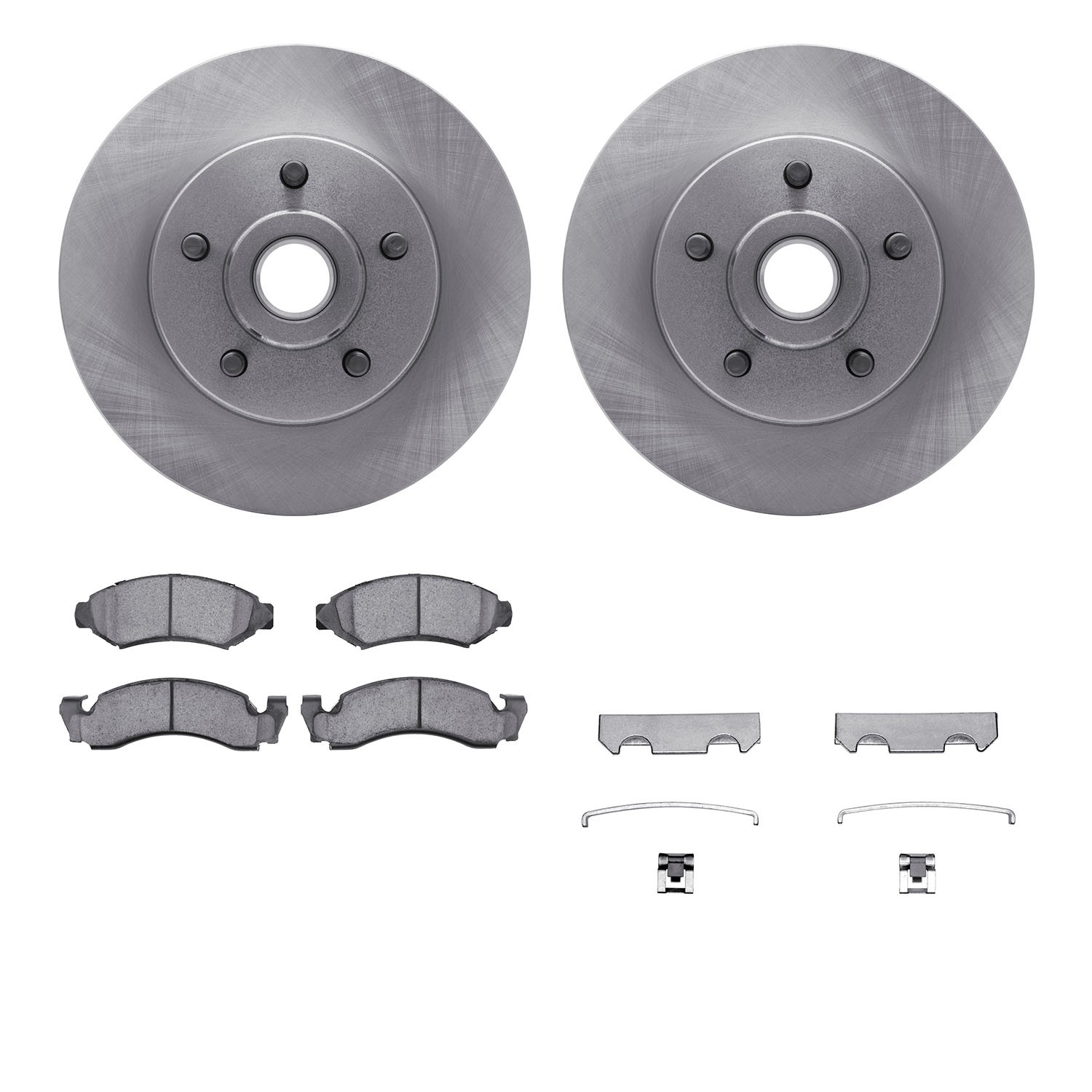 DFC Brake Rotor- HD Brake Pad - Hardware