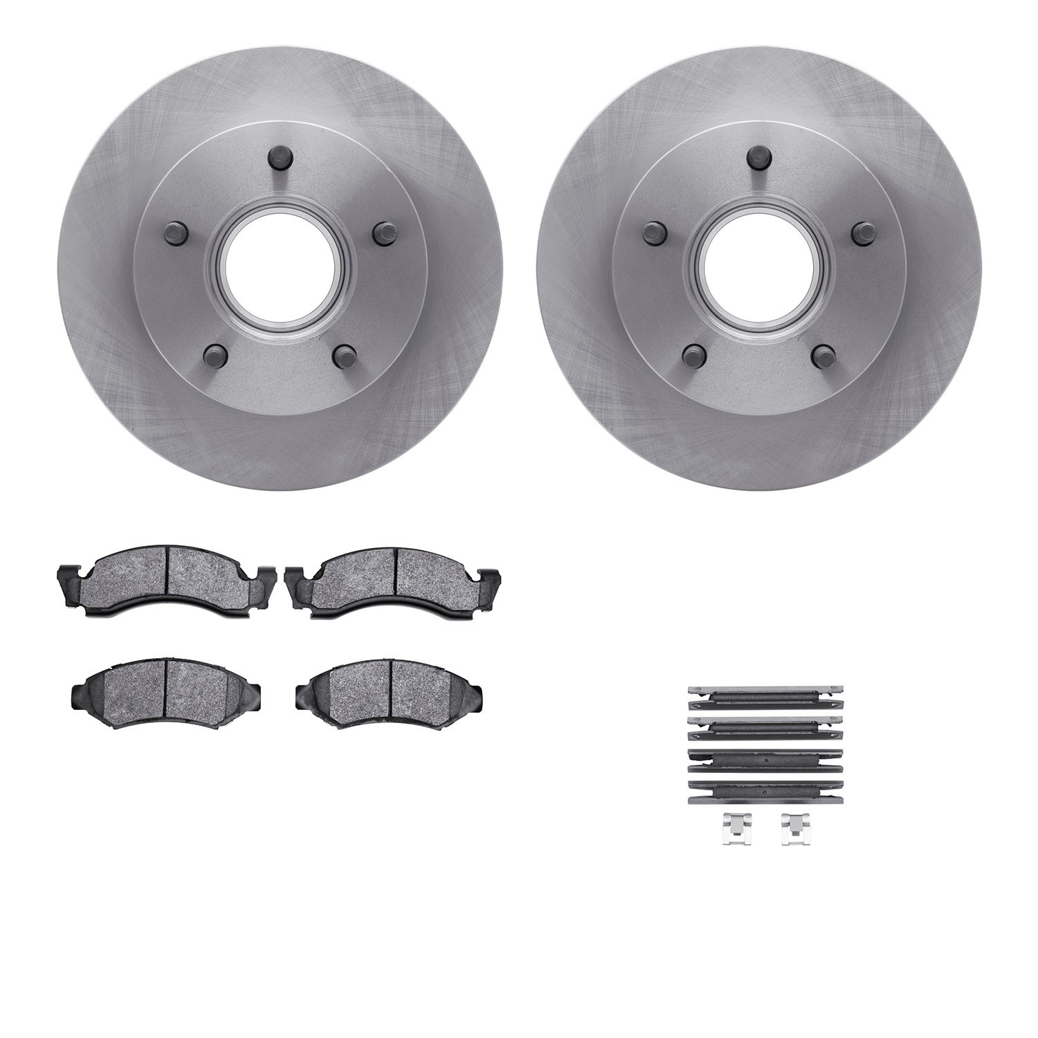DFC Brake Rotor- HD Brake Pad - Hardware