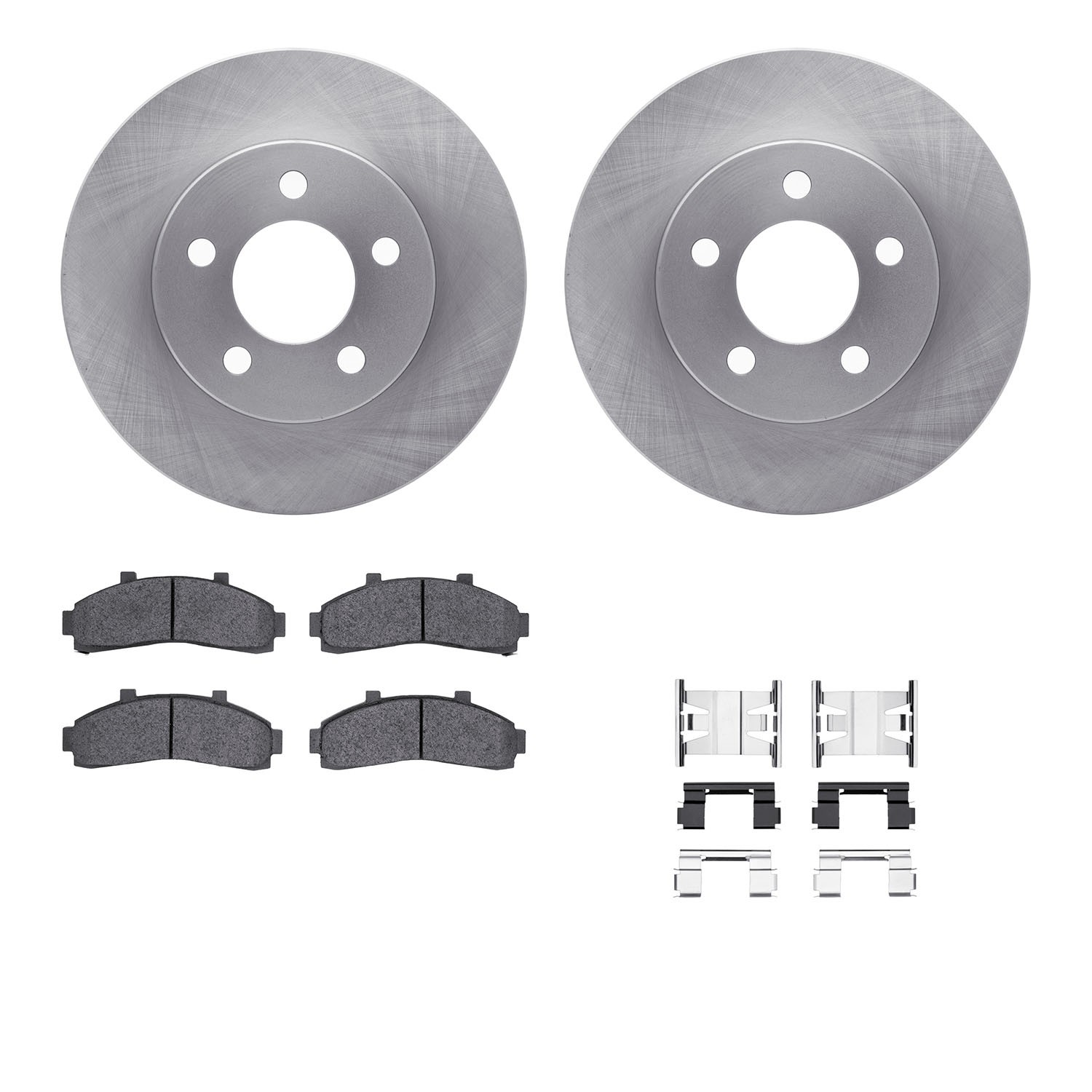 DFC Brake Rotor- HD Brake Pad - Hardware