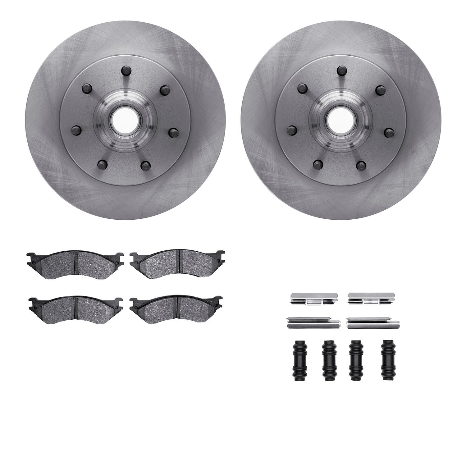 DFC Brake Rotor- HD Brake Pad - Hardware