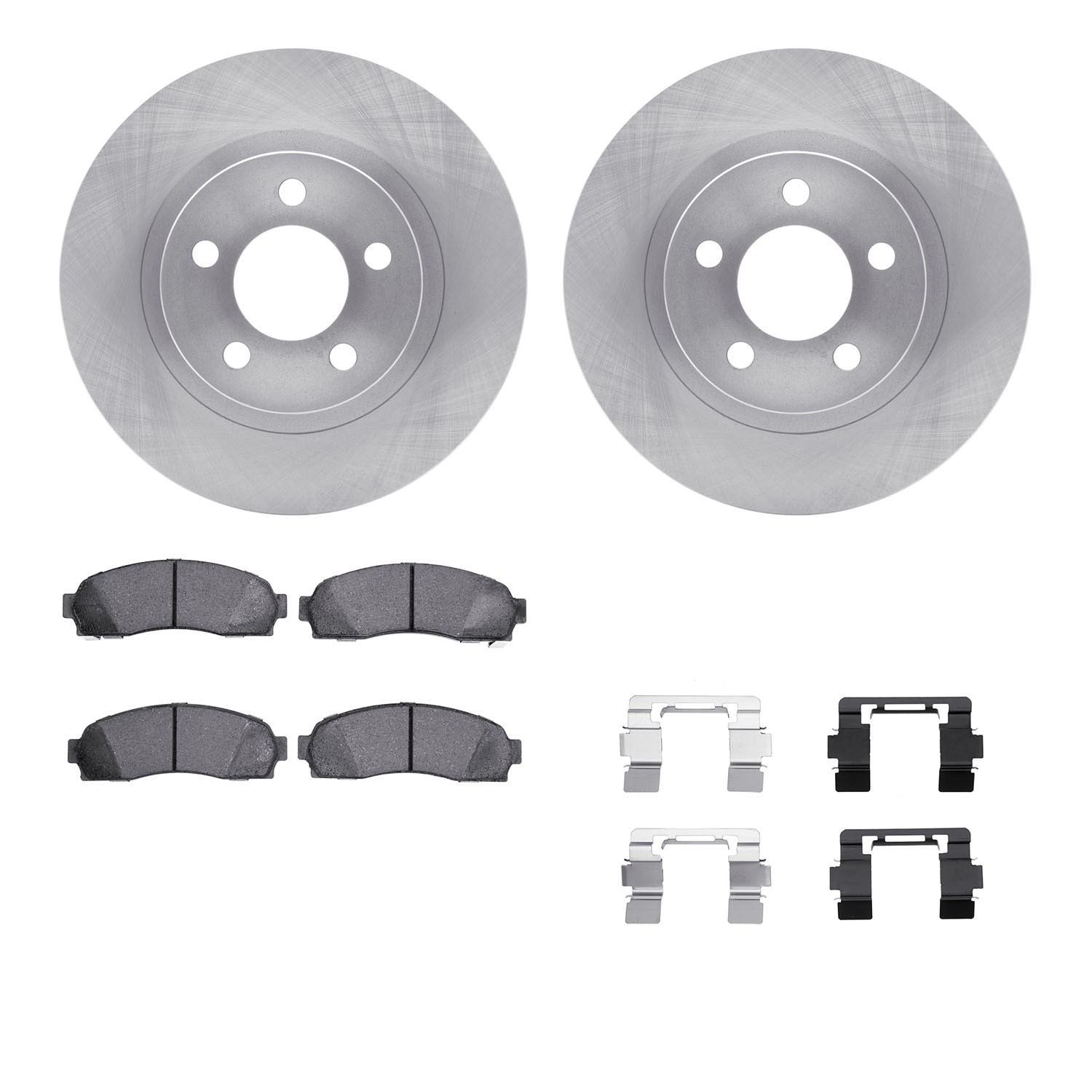 DFC Brake Rotor- HD Brake Pad - Hardware