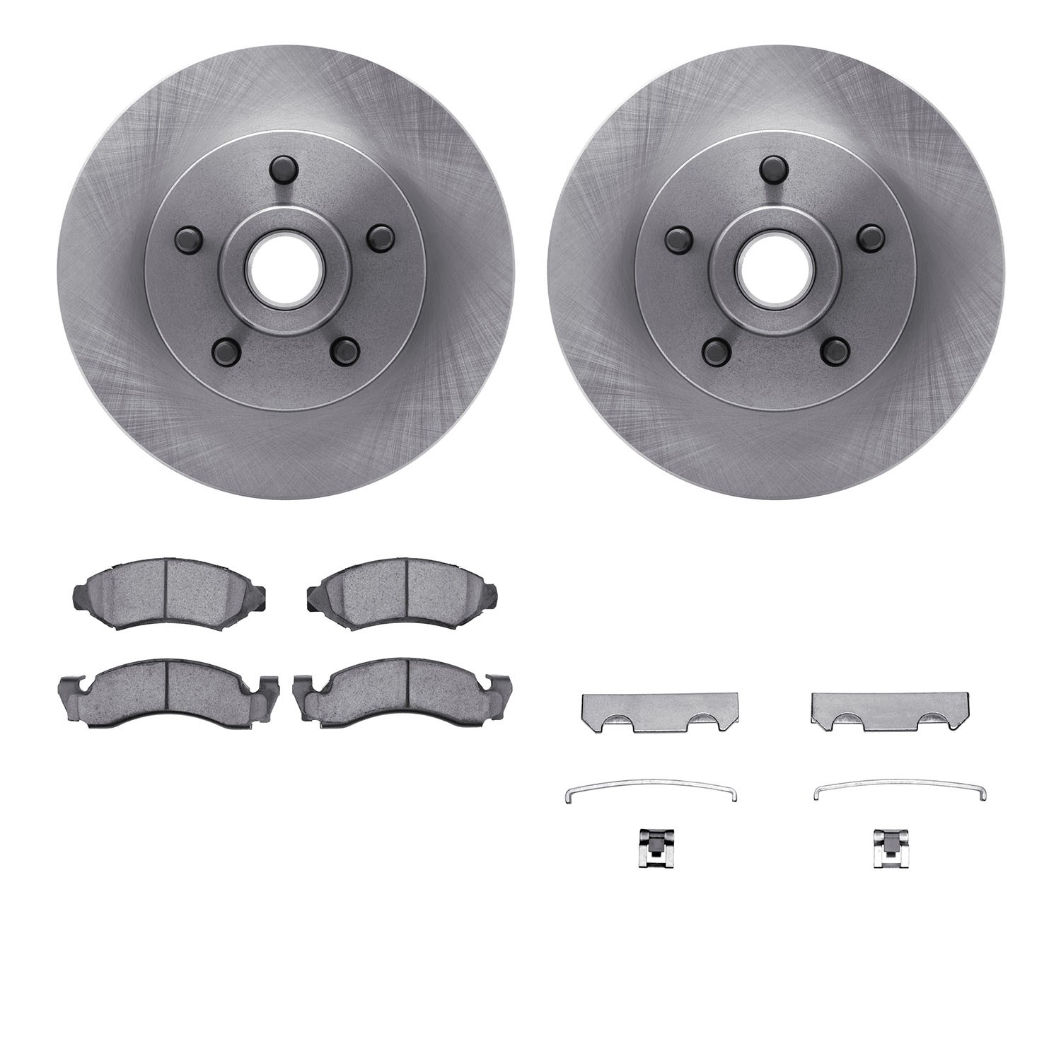 DFC Brake Rotor- HD Brake Pad - Hardware