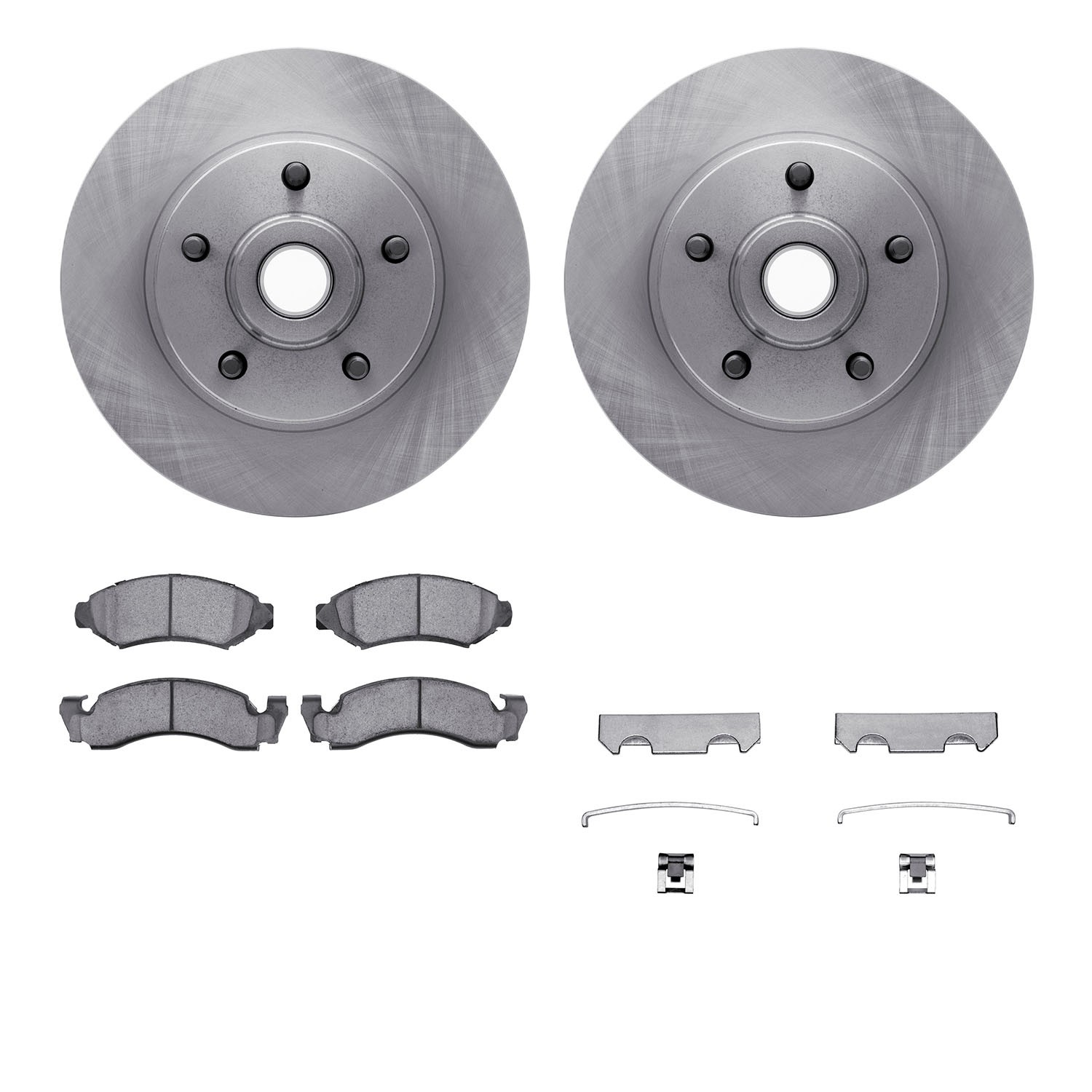 DFC Brake Rotor- HD Brake Pad - Hardware