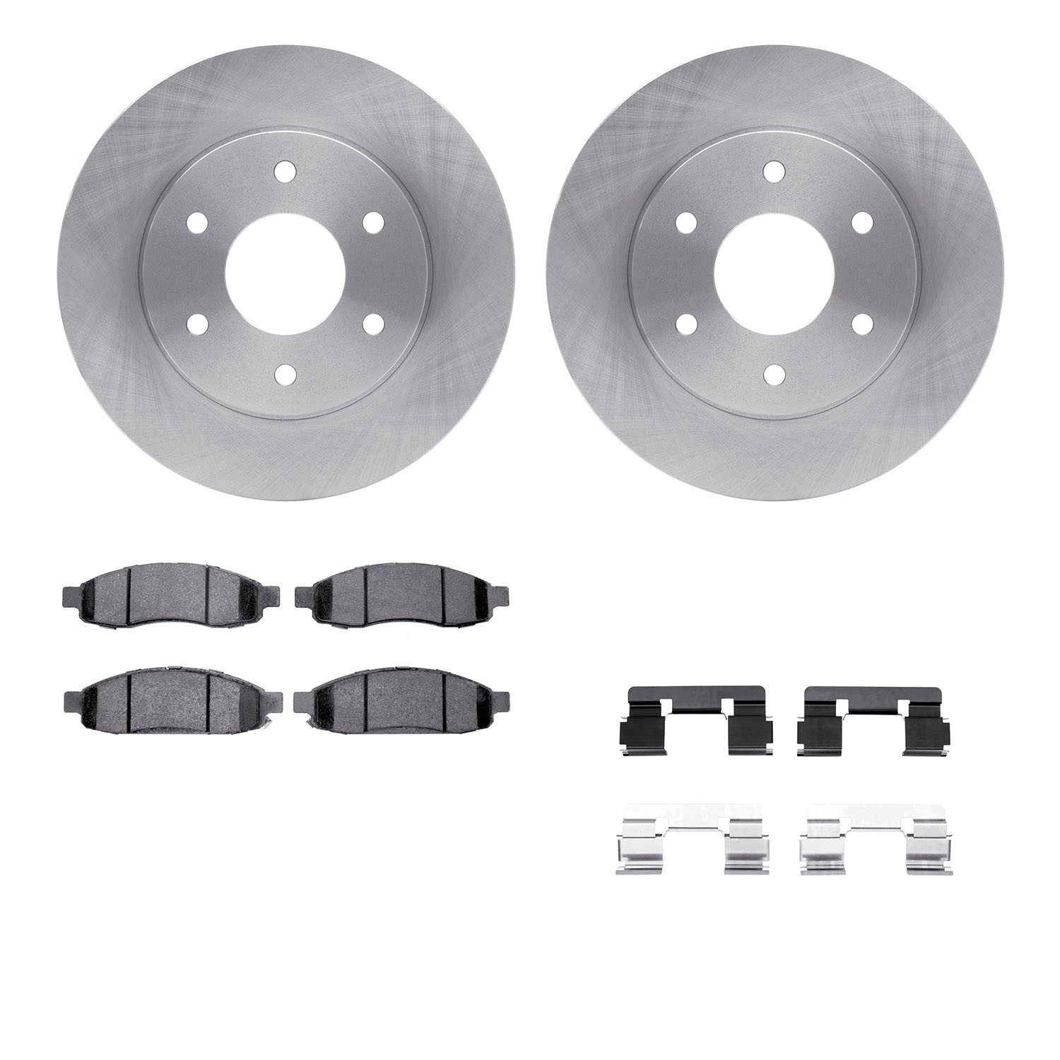 DFC Brake Rotor- HD Brake Pad - Hardware