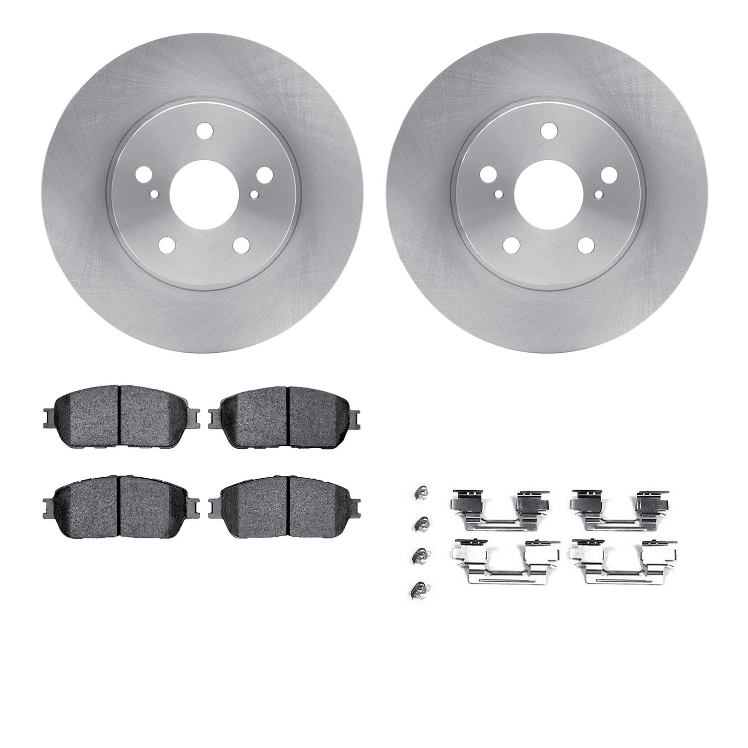 DFC Brake Rotor- HD Brake Pad - Hardware