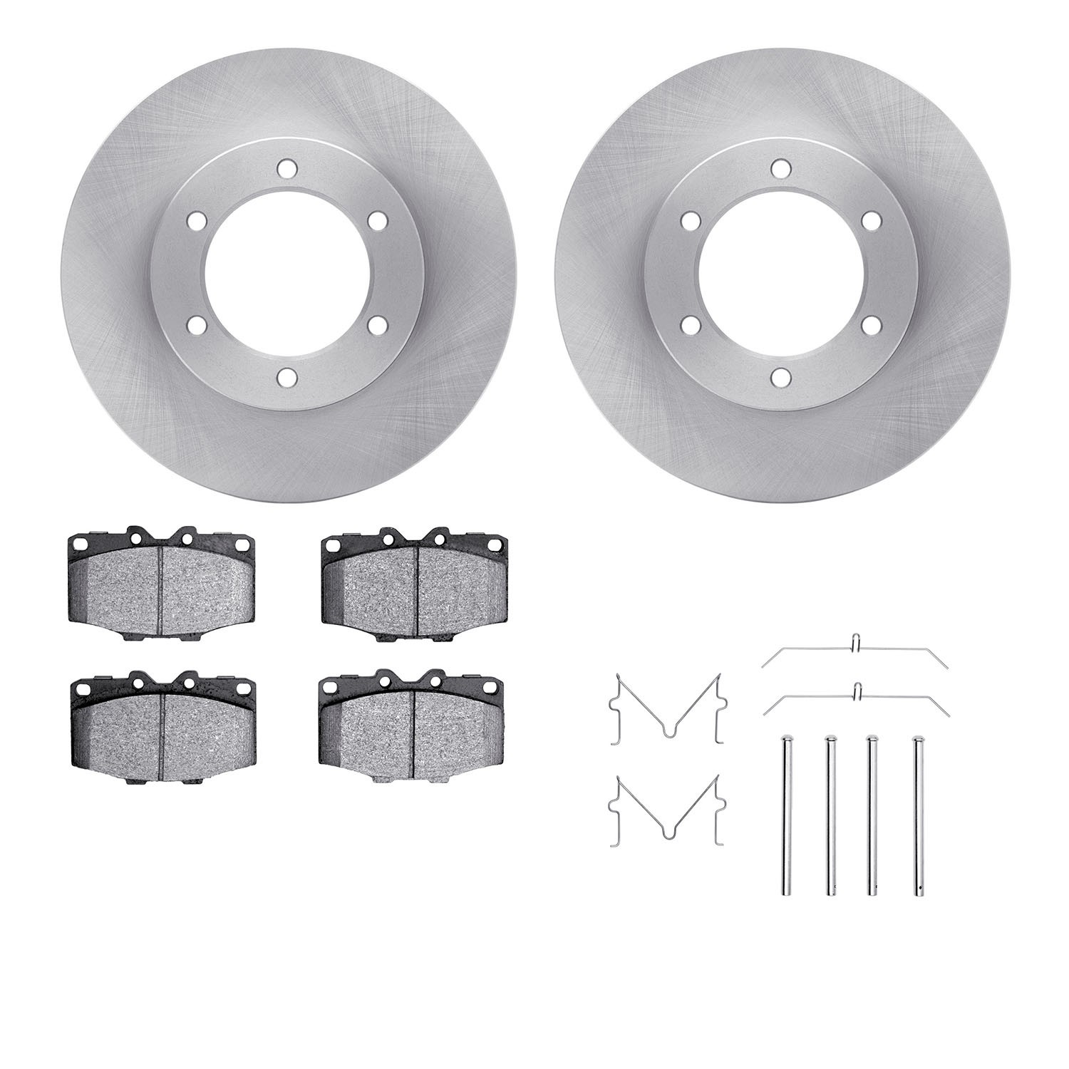 DFC Brake Rotor- HD Brake Pad - Hardware