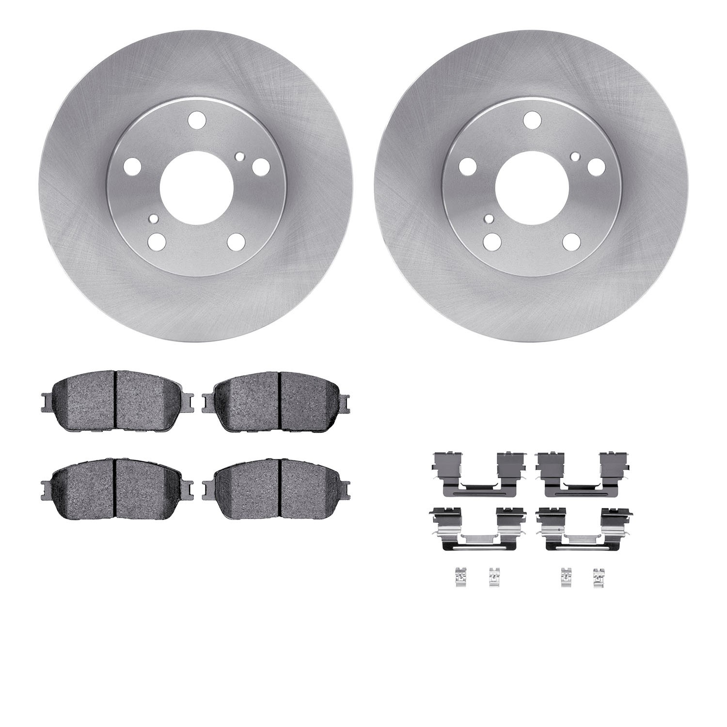 DFC Brake Rotor- HD Brake Pad - Hardware